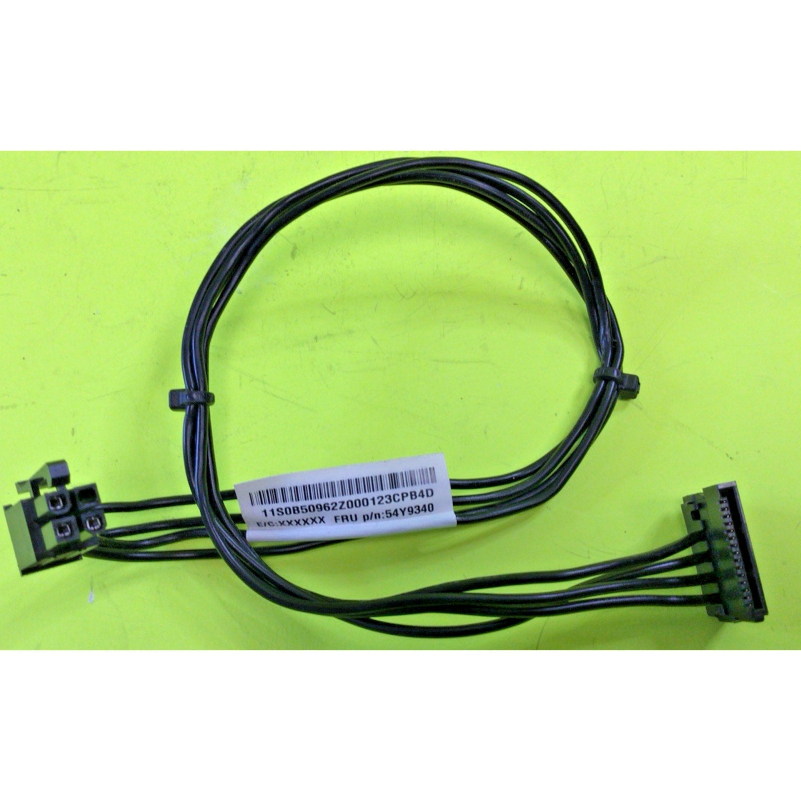 IBM Lenovo ThinkCentre M93P M83 Series SFF HDD/ODD SATA Power Cable 54Y9340