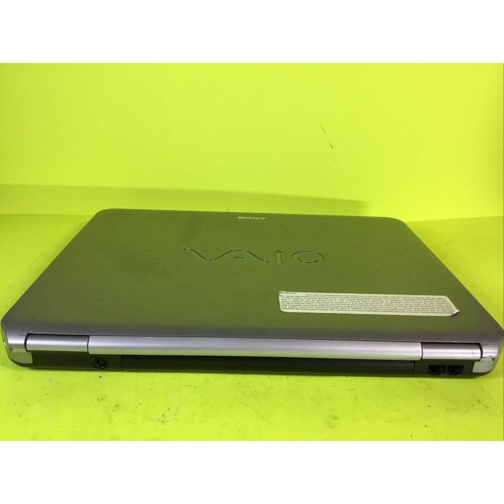 SONY Vaio VGN-NR430E Pentium Dual Core 1.86 GHz 2GB RAM FOR PARTS or REPAIR