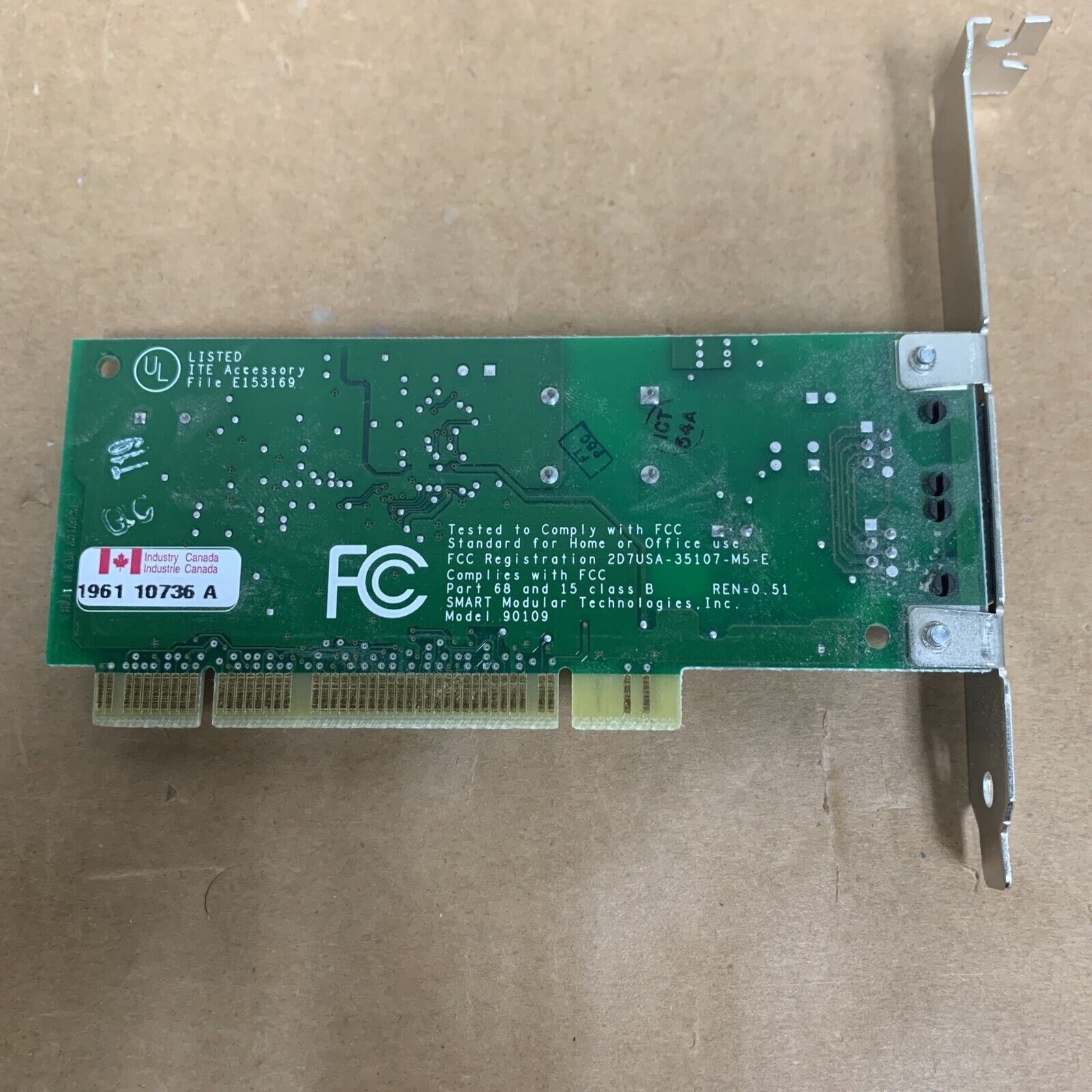 HP Pavilion 7900 Computer Modem 90109-2 Rev:aa 5185-2935