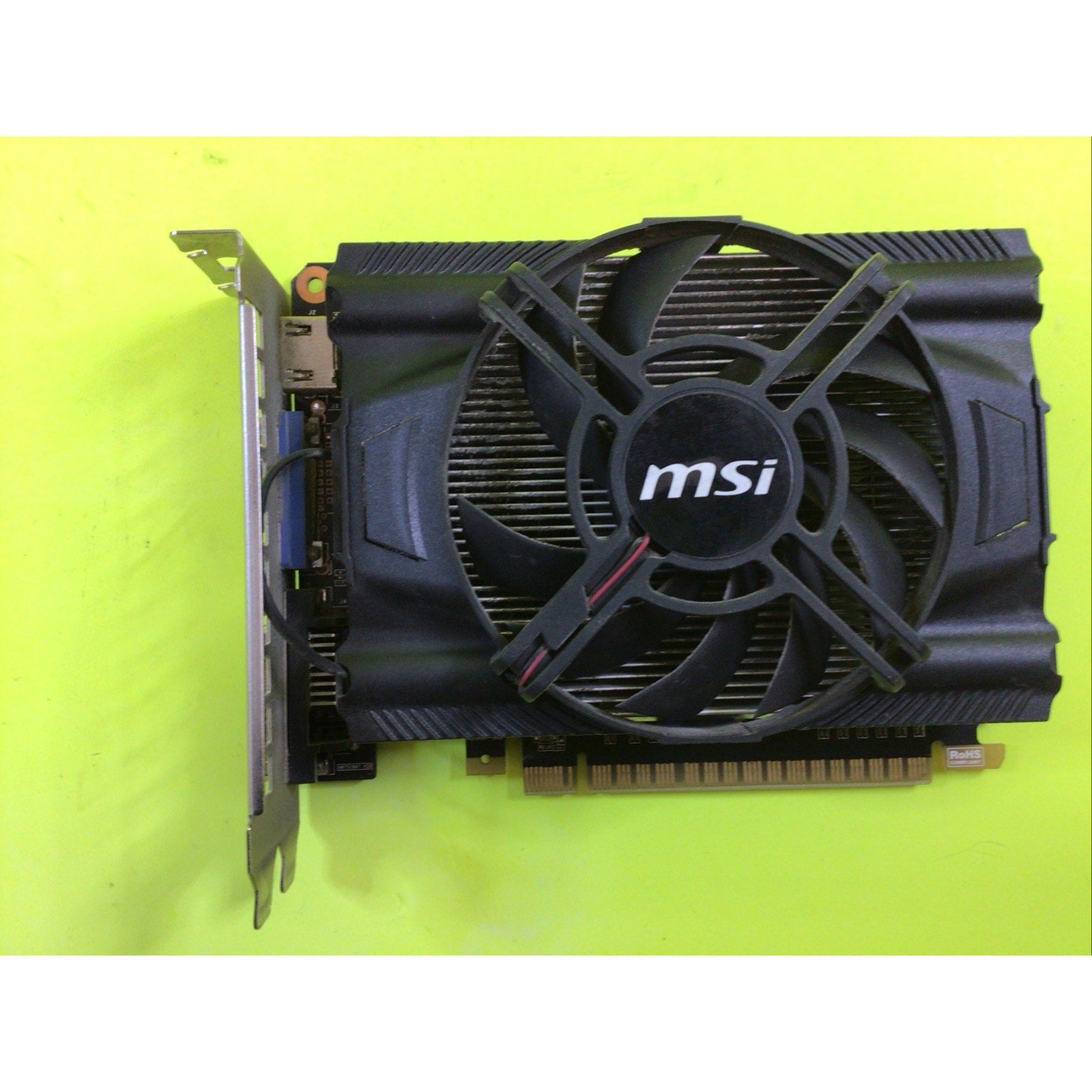 MSI N650-2GD5-OC GeForce GTX 650 2gb FOR PARTS or REPAIR
