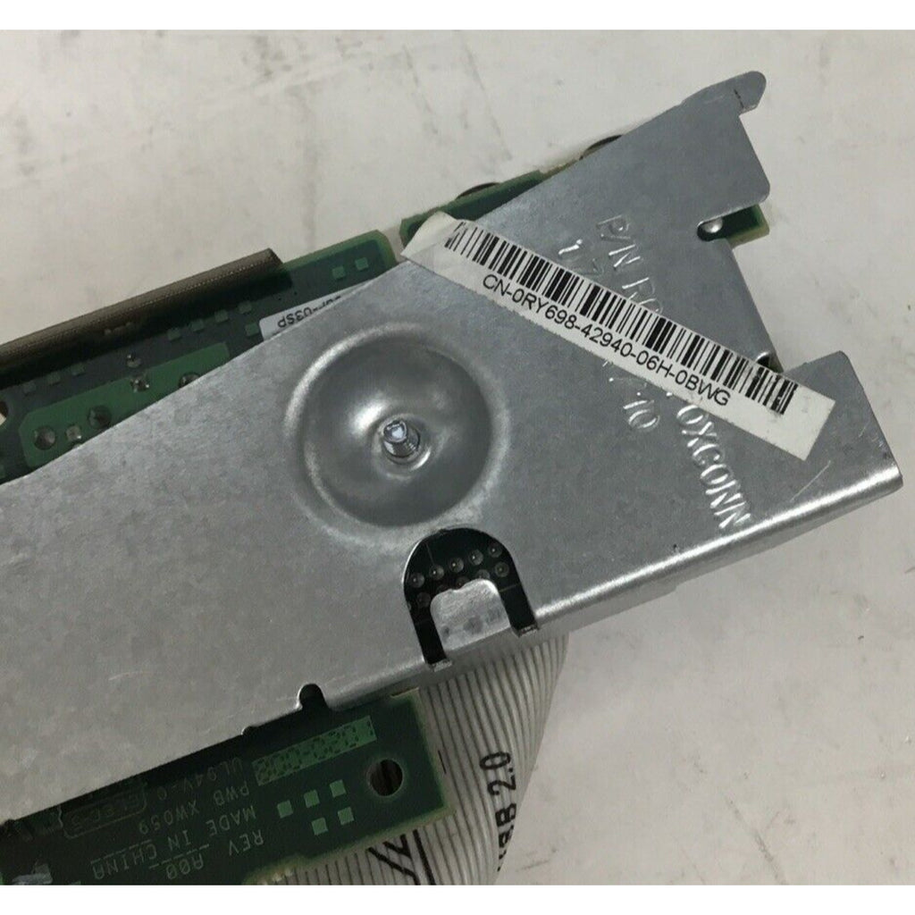 Desktop Front USB Audio Panel 0RY698 w Cable 0WR796 Dell Optiplex 760