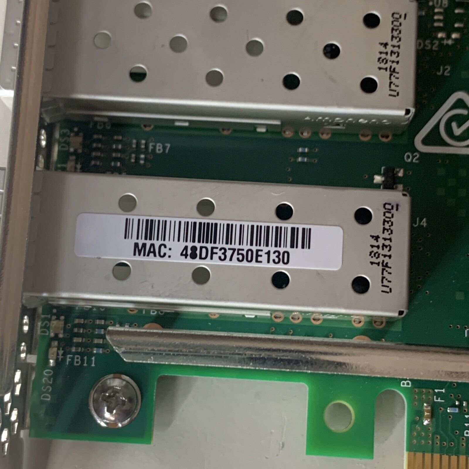 HP HPE 562SFP+ 10Gb 2-port Ethernet Adapter 790316-001 784304-001 727055-B21