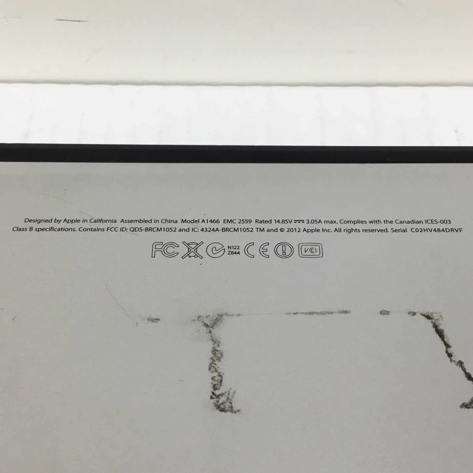 Apple MacBook Air 11" A1466 for Parts READ DESC