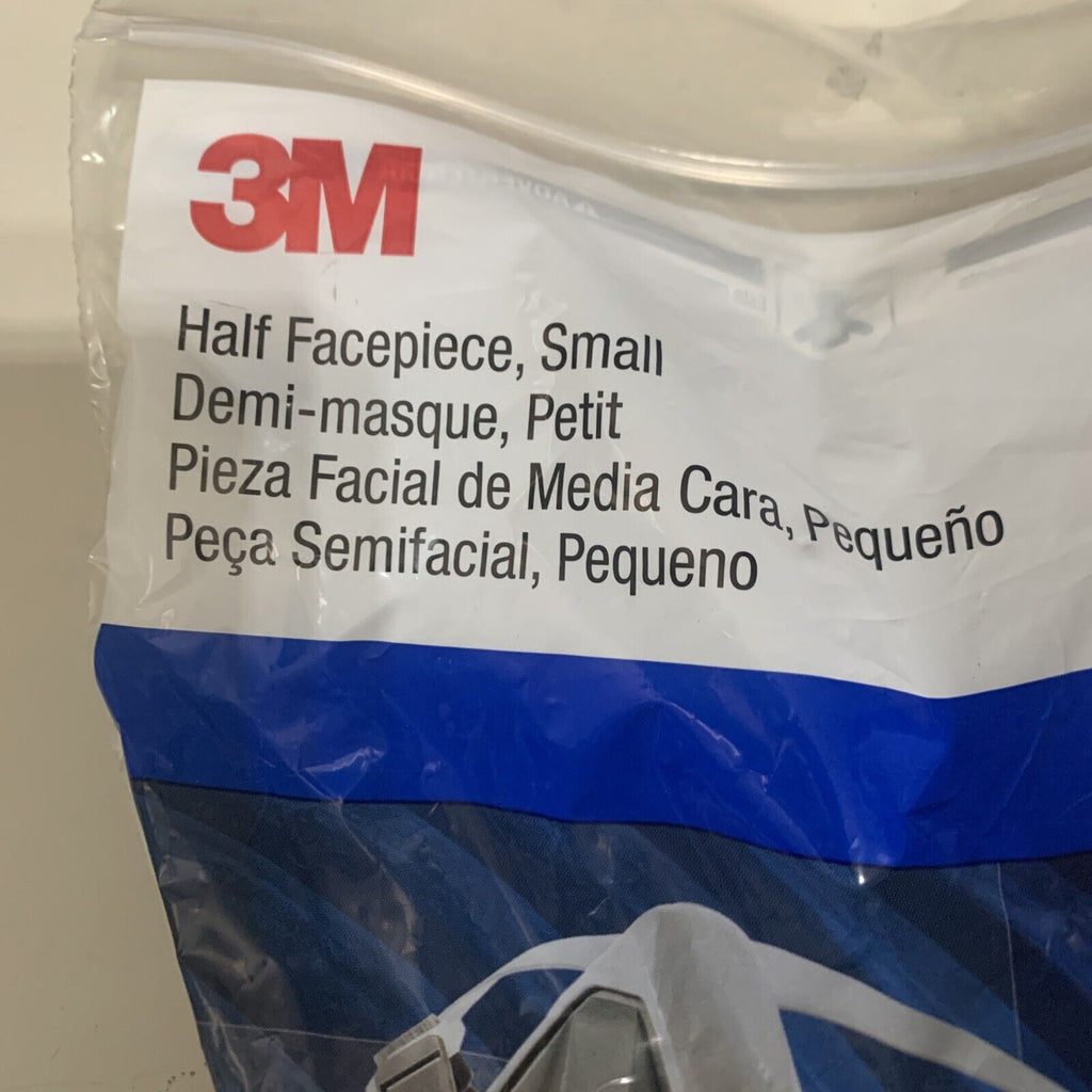 3M 6100 Half Facepiece Reusable Respirator, Respiratory Protection Size SMALL