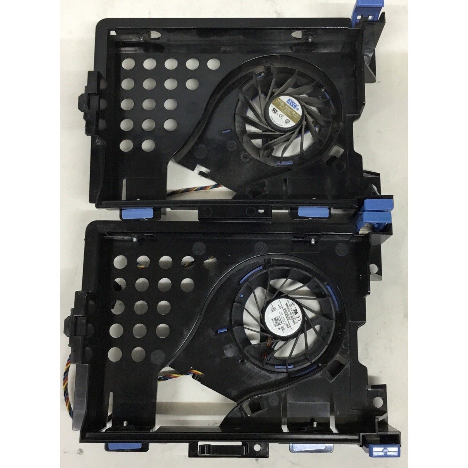 Lot of 2 Dell NH645 Optiplex 740 745 755 760 SFF HDD Caddy & Fan 46-5