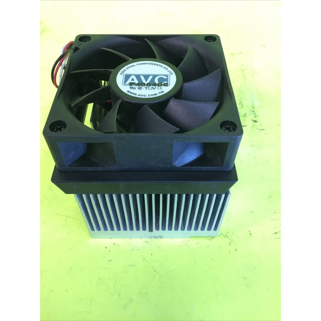AVC DA07020T12H 3 Pin Cooling Fan and HeatSink Socket 462