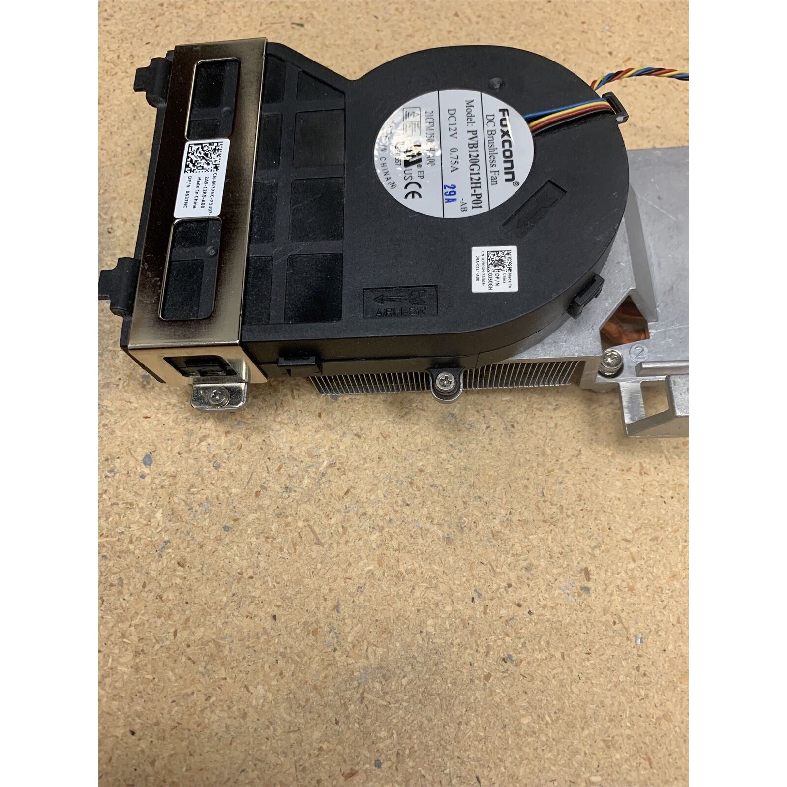 DELL OPTIPLEX 390 790 990 3010 7010 SFF FAN PVB120G12H-P01 FVMX3 637NC J50GH