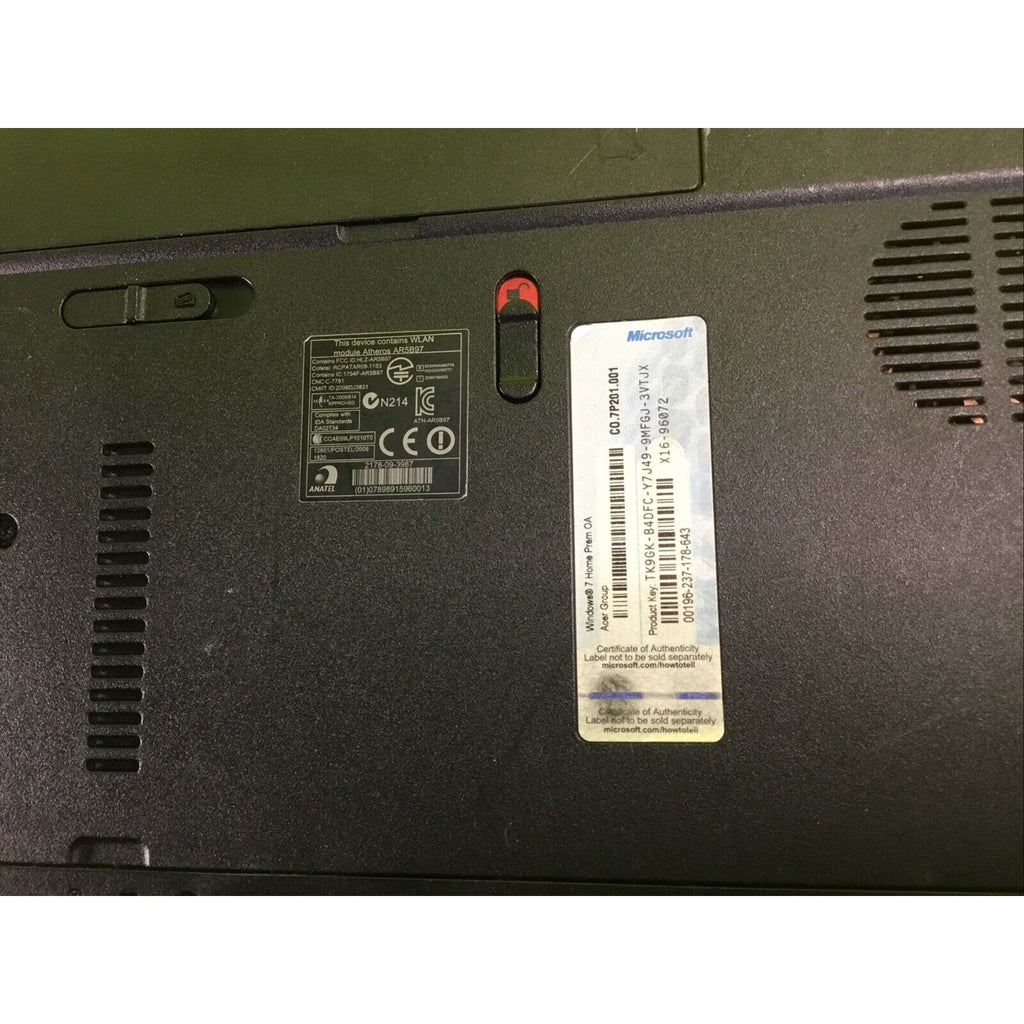 Gateway NV51B35u FOR PARTS REPAIR or RECYCLE