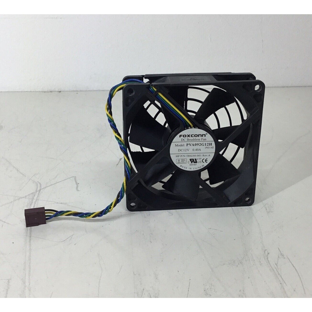 HP Elite 8300 8200 Pro 6200 6300 Cooling Fan Foxconn PVA092G12H 580230-001