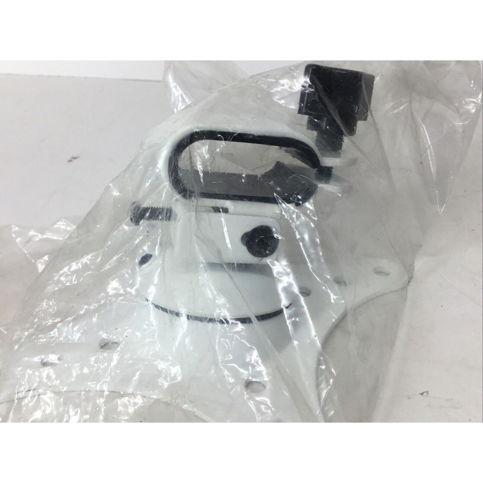 MonMount Clamp Style Tilt Monitor VESA Mount Bracket - White