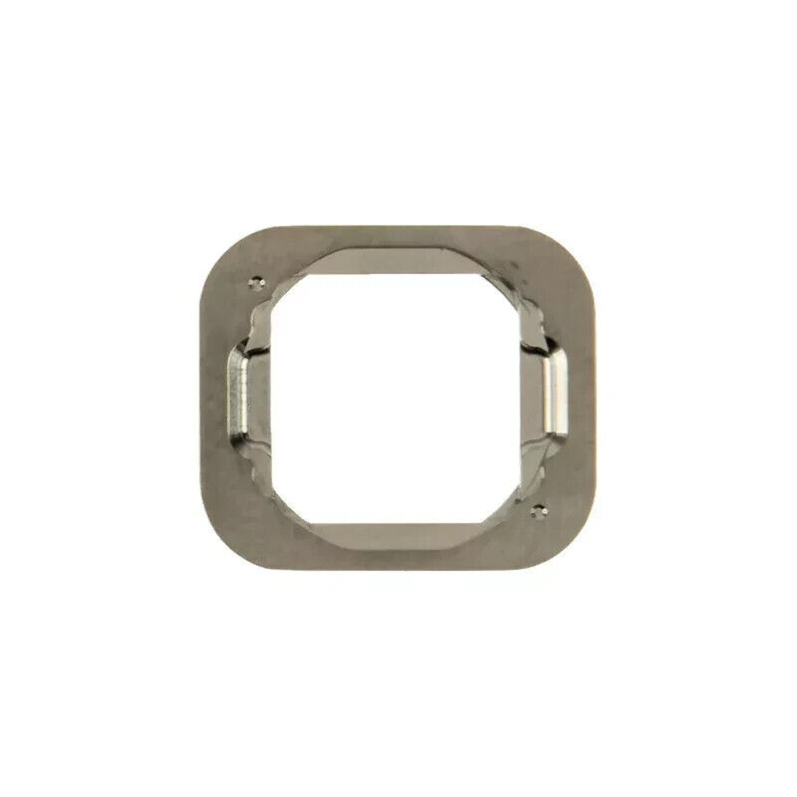 2X Home Button Ring for Apple iPhone 6 Silver Push Key Touch Select Replacement
