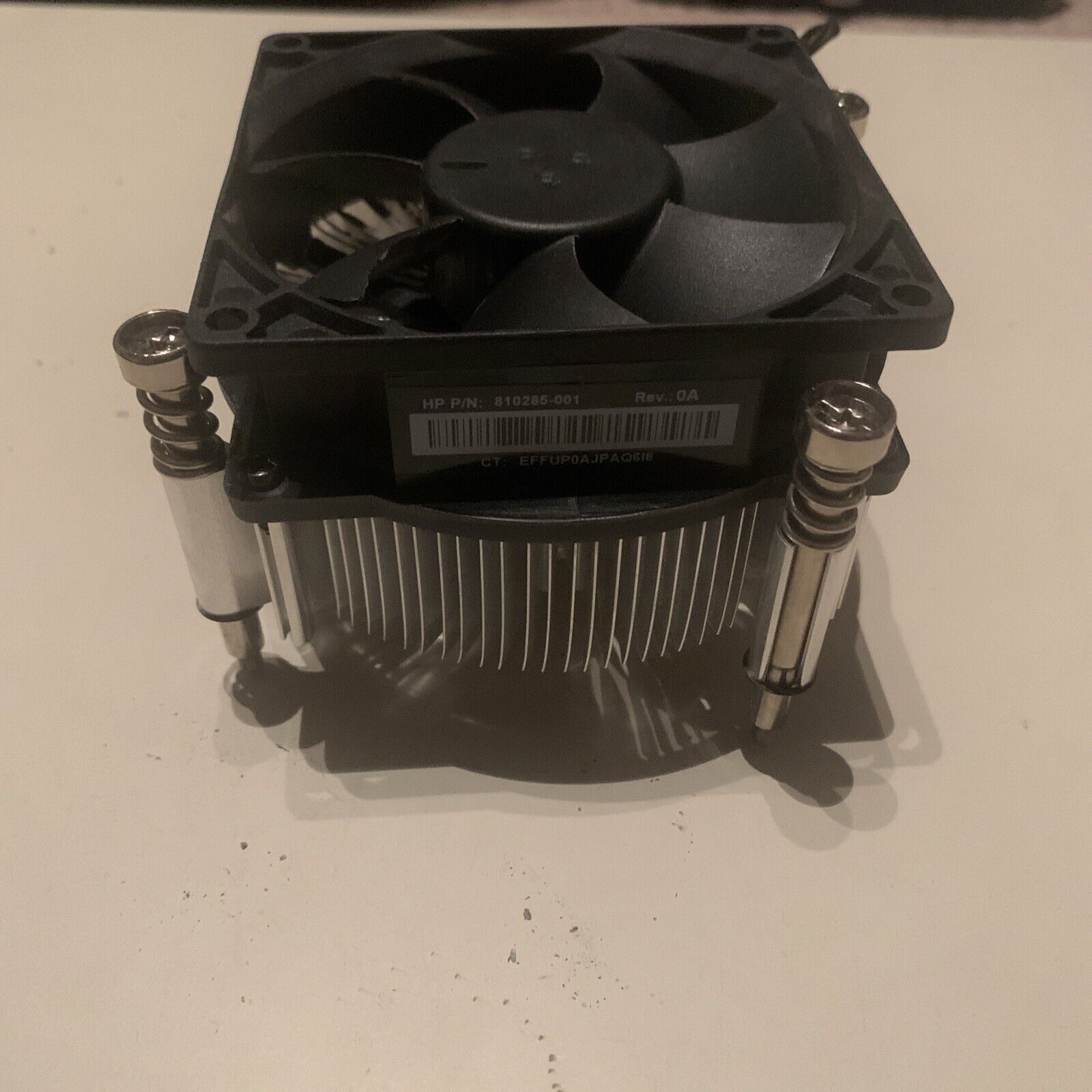 HP Z240 800 600 G2 SFF Desktop CPU Heatsink with Fan 810285-001 804057-001