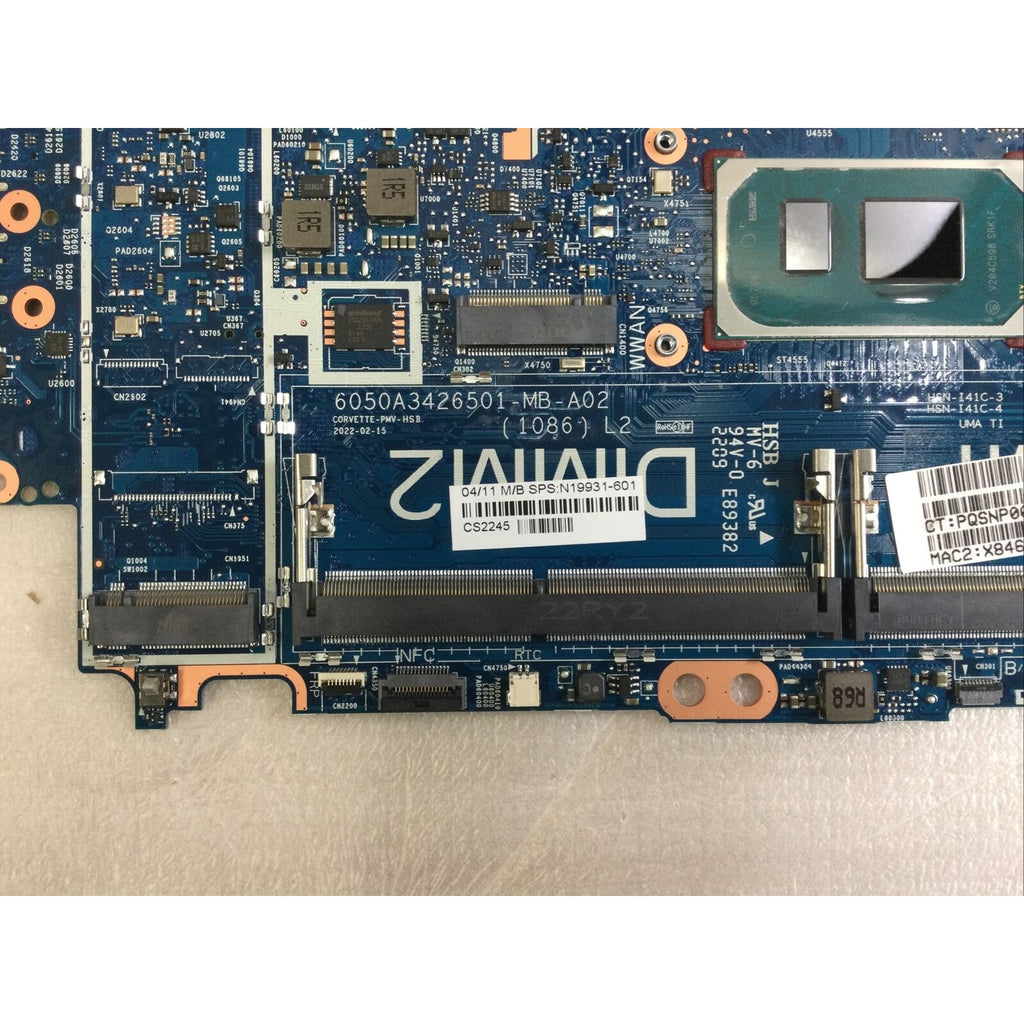 HP EliteBook 840 G8 HP MOTHERBOARD i7-1185G7 N19931-601 FOR PARTS