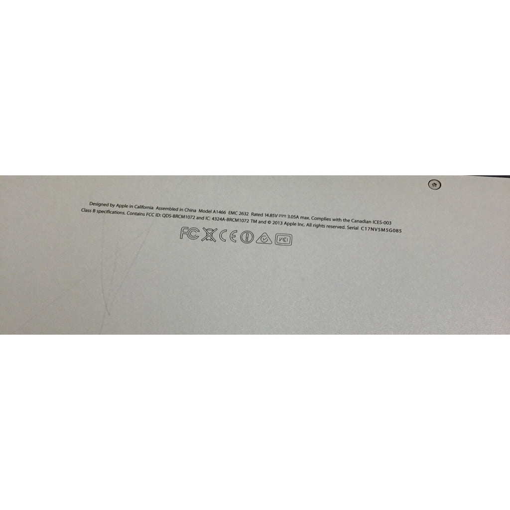 Lot of 2 MacBook Air A1466 Laptops i5 1.4GHz 4GB Ram For Parts READ DESC