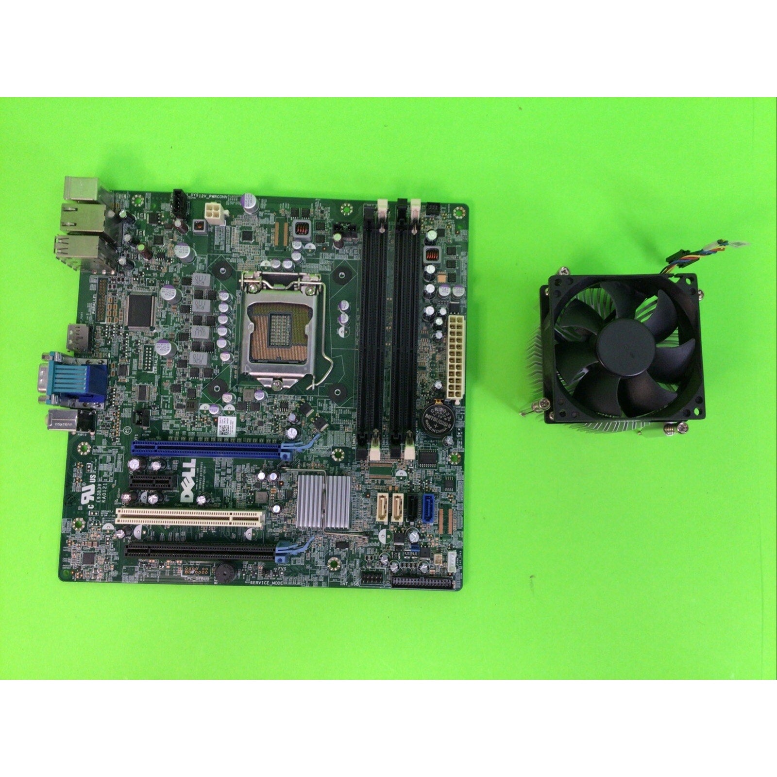 Dell Optiplex 790 Desktop Motherboard 0J3C2F 0HY9JP LGA 1155 DDR3 with Heatsink