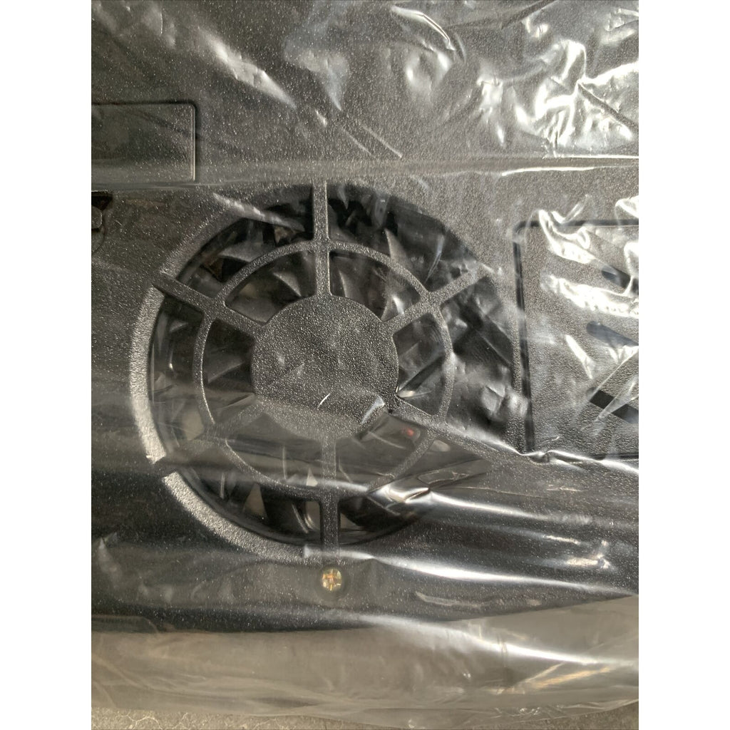 3-pack of Long Max USB or Battery Powered Laptop Cooling Pad (Black)