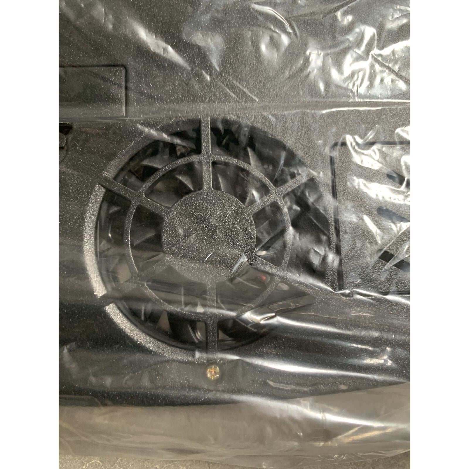 3-pack of Long Max USB or Battery Powered Laptop Cooling Pad (Black)