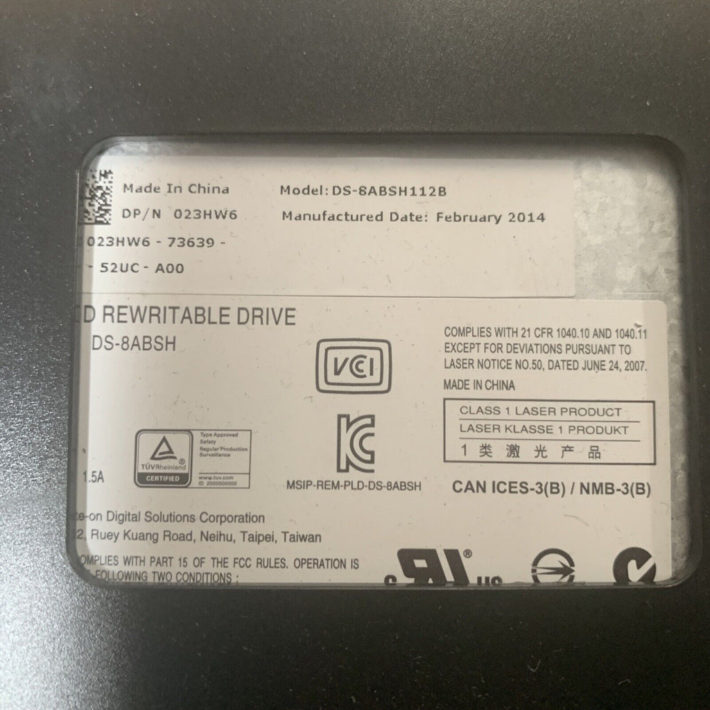 DELL OPTIPLEX 023HW6 23HW6 0T99YY T99YY 048CF4 48CF4 OPTIPLEX 9020 DVD RW DRIVE