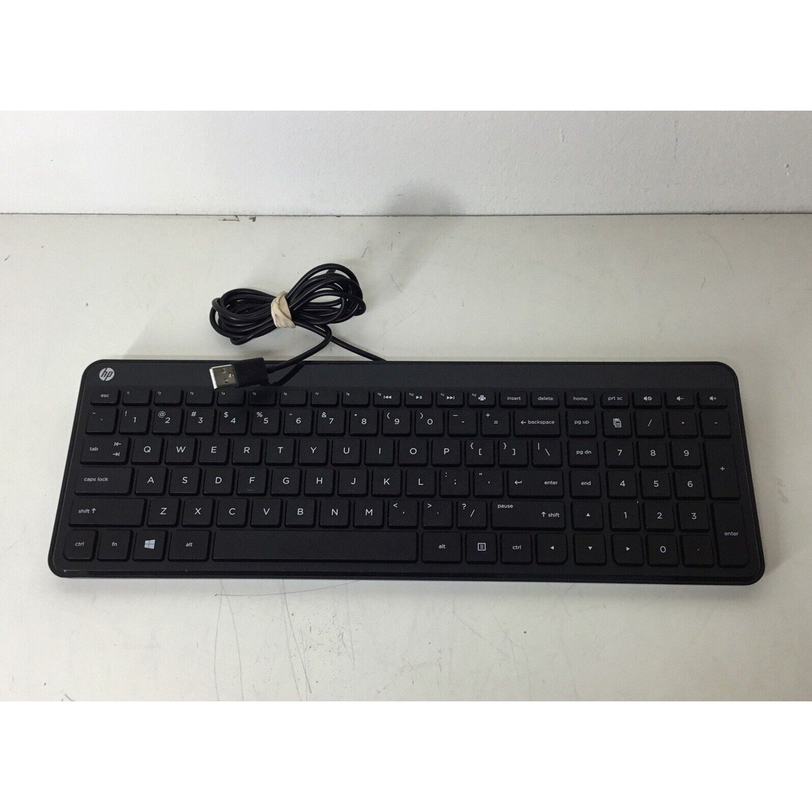 HP SK-2028 Wired Slim USB Keyboard 801526-001