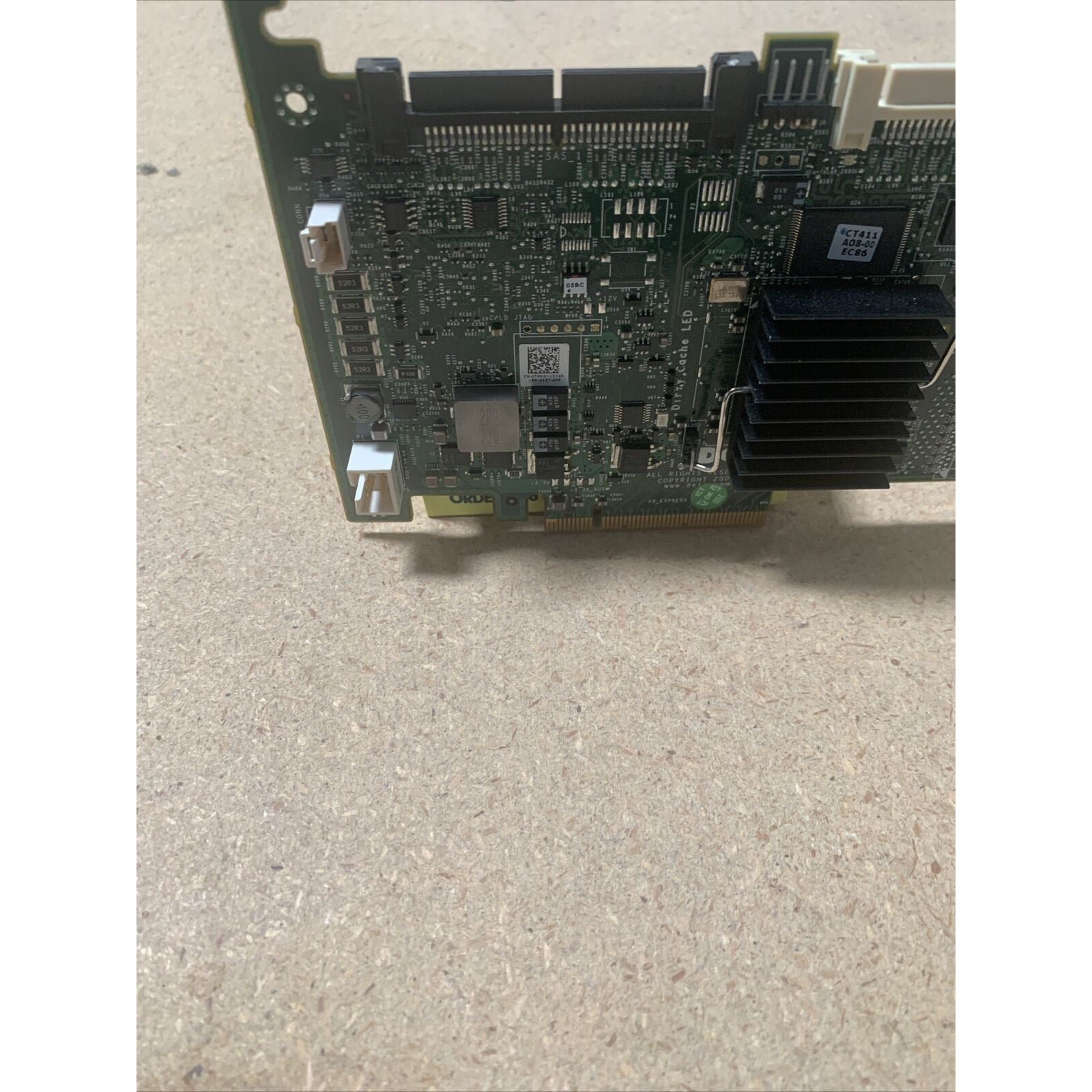 Dell 0T954J PowerEdge PERC 6i RAID Controller Card T954J