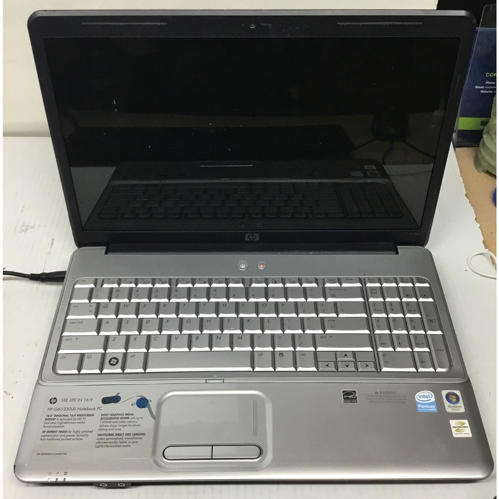 HP G60 Windows 7 Laptop READ DESC FOR PARTS.