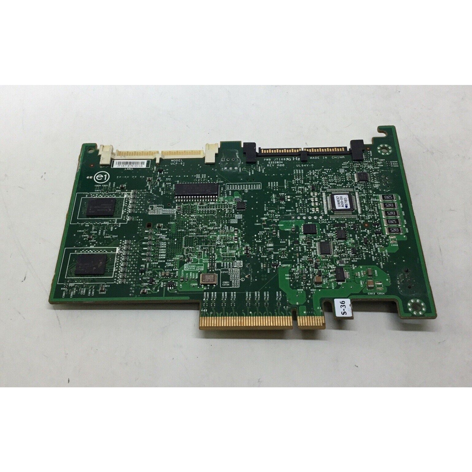 Dell 0DX481 DX481 PERC 6I PCI-E SAS RAID Controller Card
