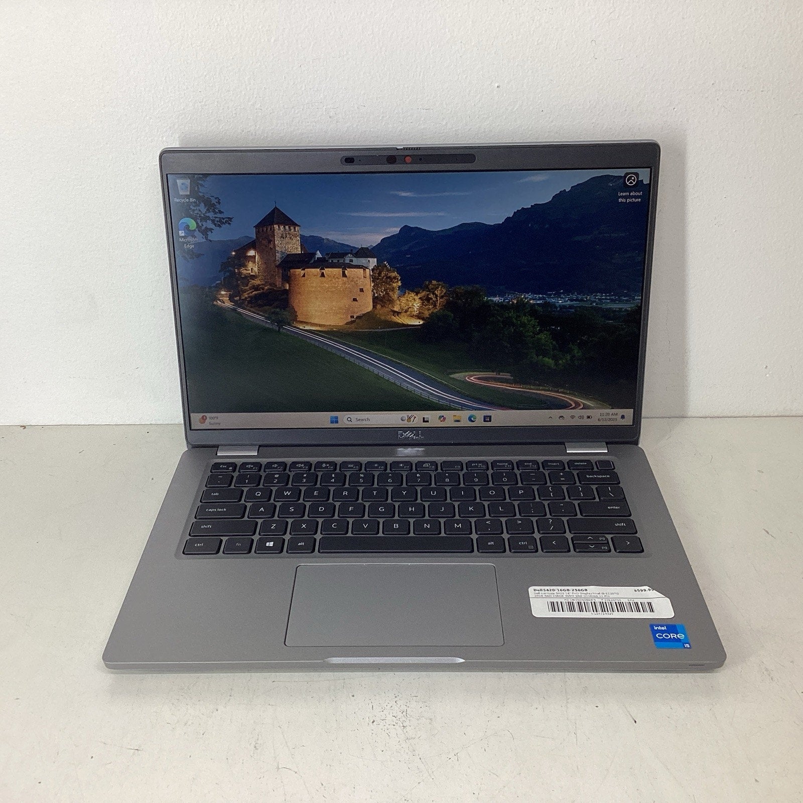 Dell Latitude 5420 14” Laptop Intel i5-11357G 16GB RAM 256GB SSD Windows 11 Pro
