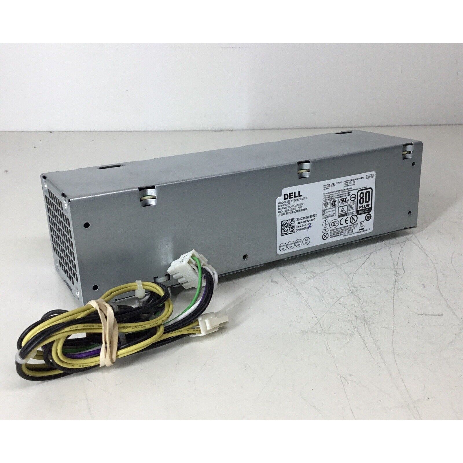 Dell Optiplex 3020 7020 9020 255W SFF Power Supply 2XK8W 02XK8W B255ES-01