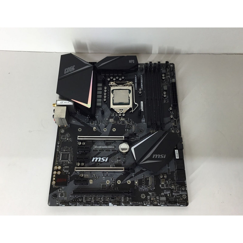 MSI MPG Z390 GAMING EDGE AC Motherboard w/ Intel Core i7-9700k Processor CPU