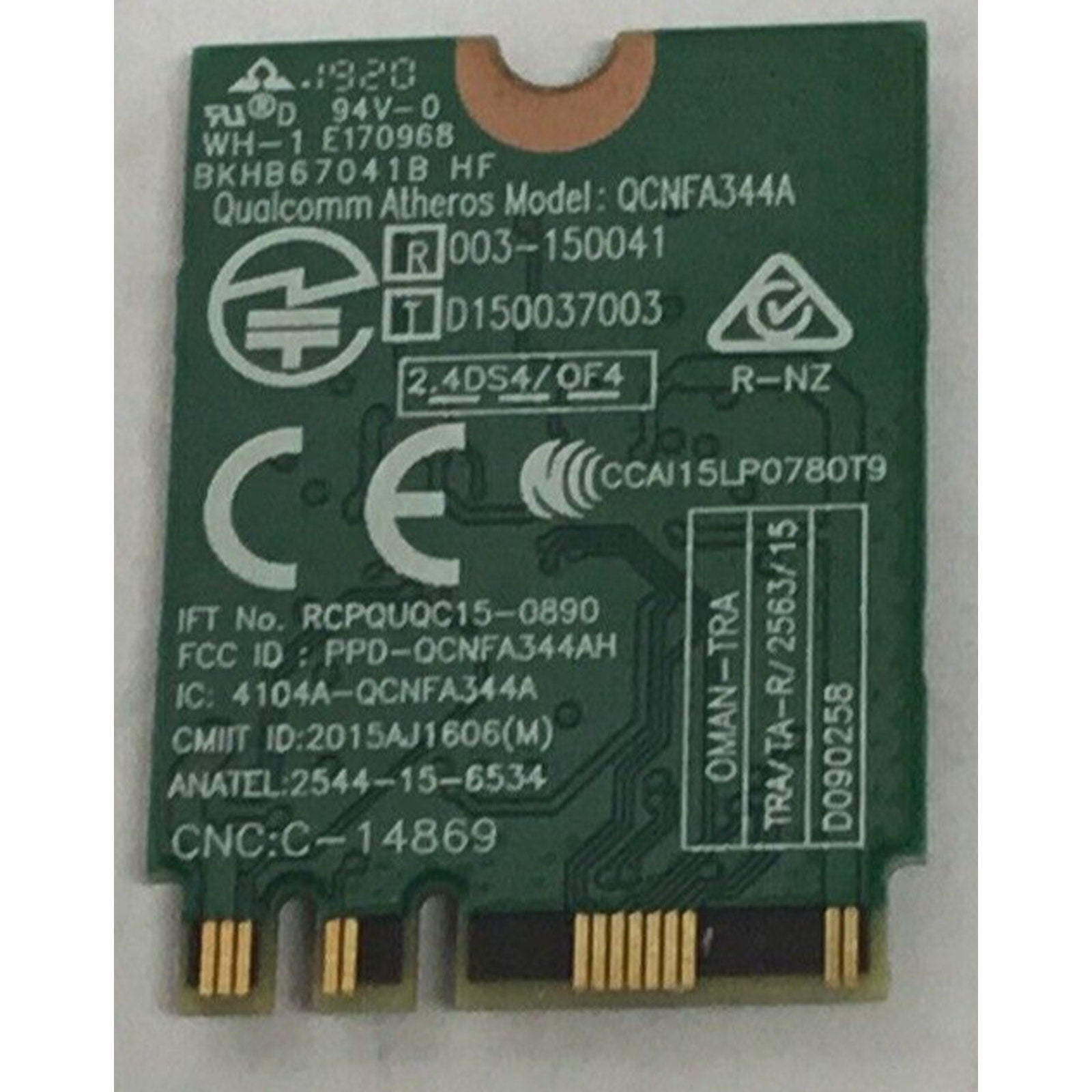 Laptop Wifi Wireless Bluetooth Card 01AX713 NFA344A