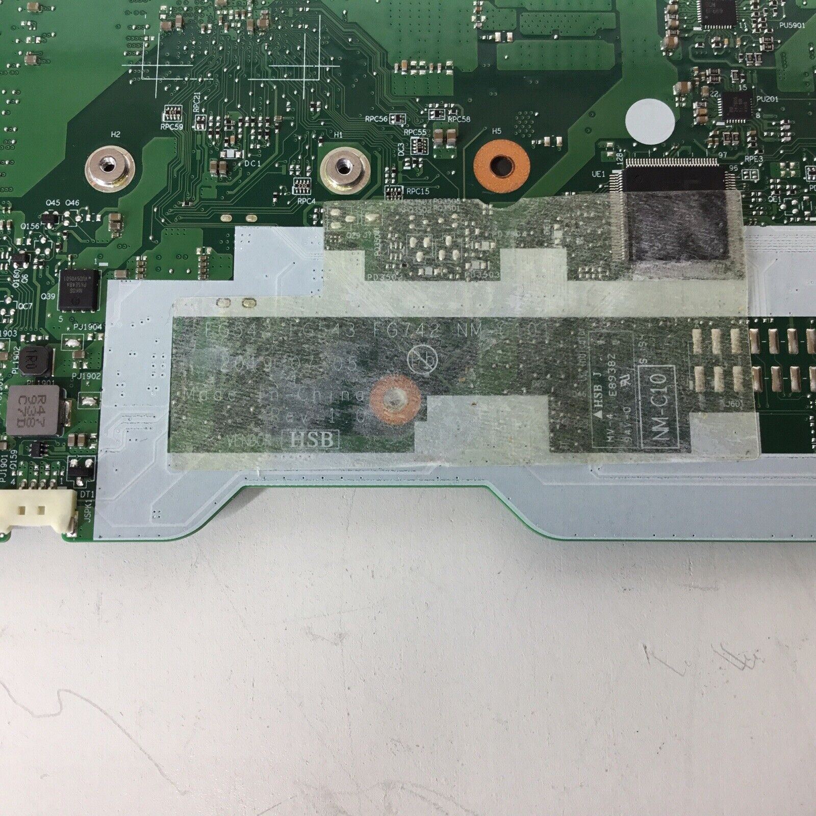 For Lenovo Ideapad Motherboard FG542 NM-C101 5B20S42225 - For Parts