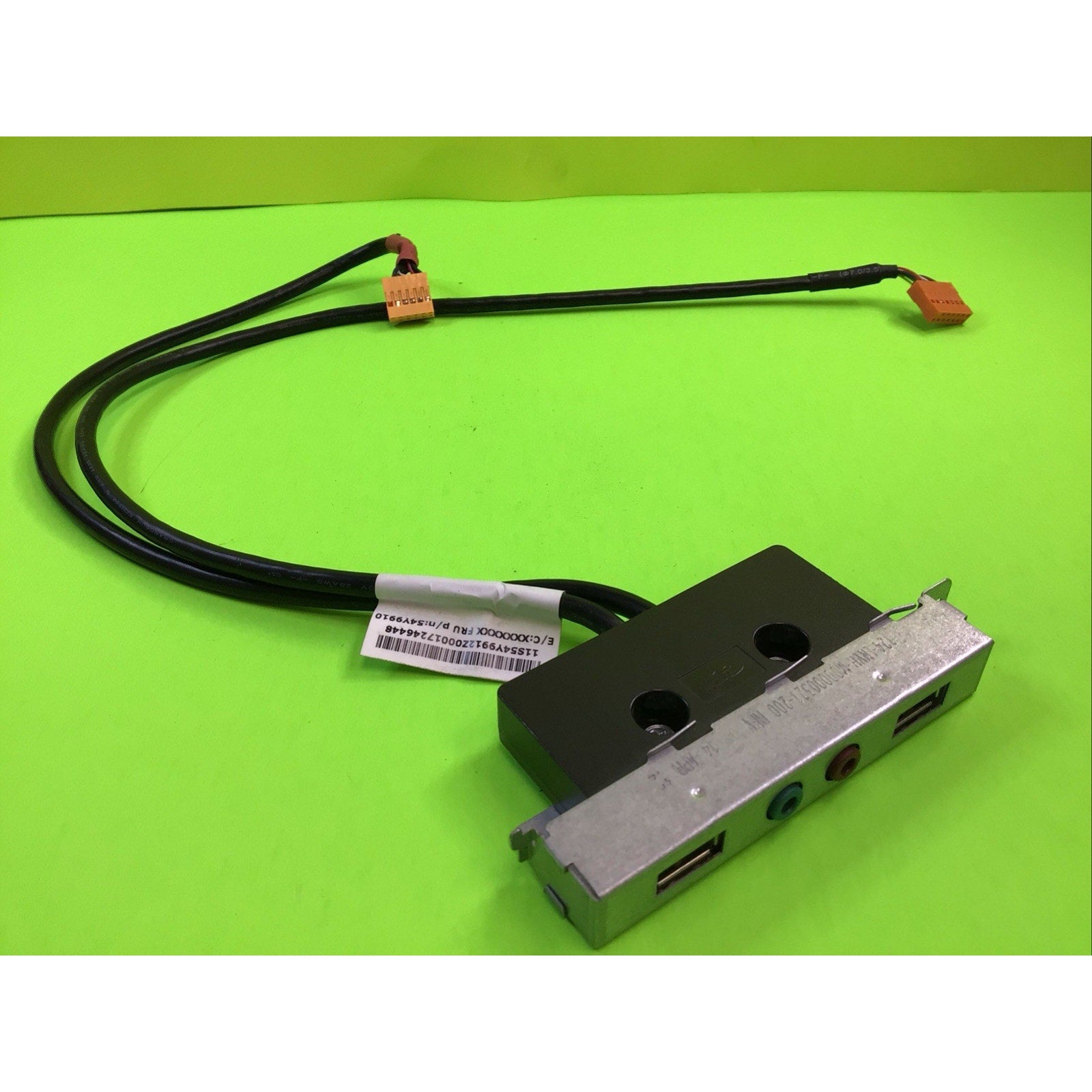 Lenovo ThinkCentre M73 M90 M91 USB / Audio Front I/O Panel + Cable 54Y9910