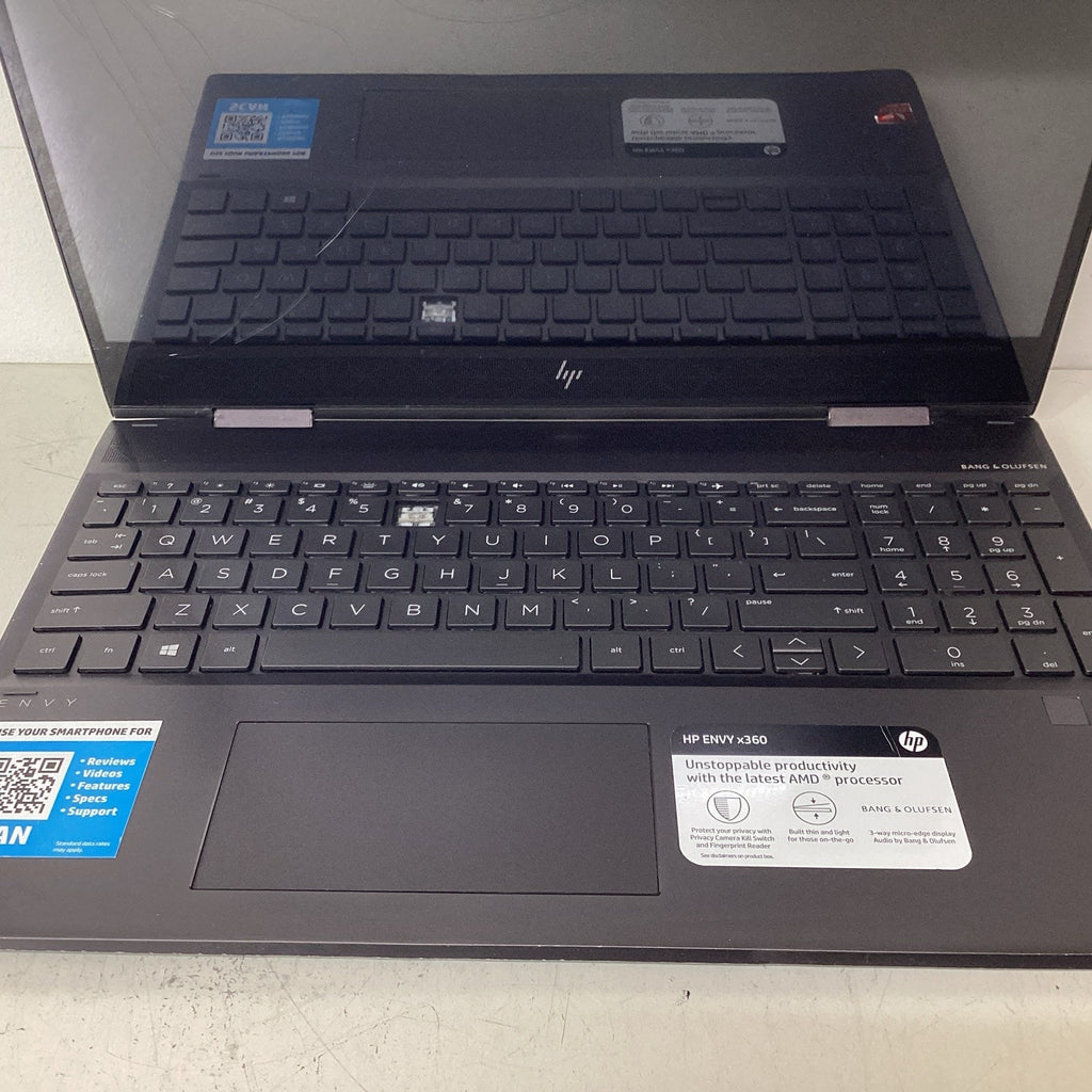 HP Envy x360 15m-ds0011dx Laptop AMD Radeon Missing Parts Read - For Parts