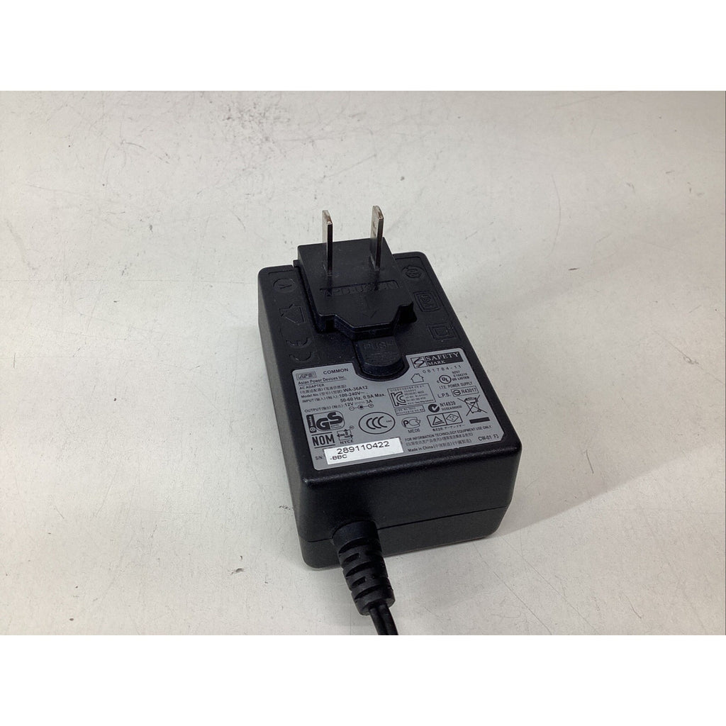 APD AC Adapter 12V 3A WA-36A12R Power Adapter 36W