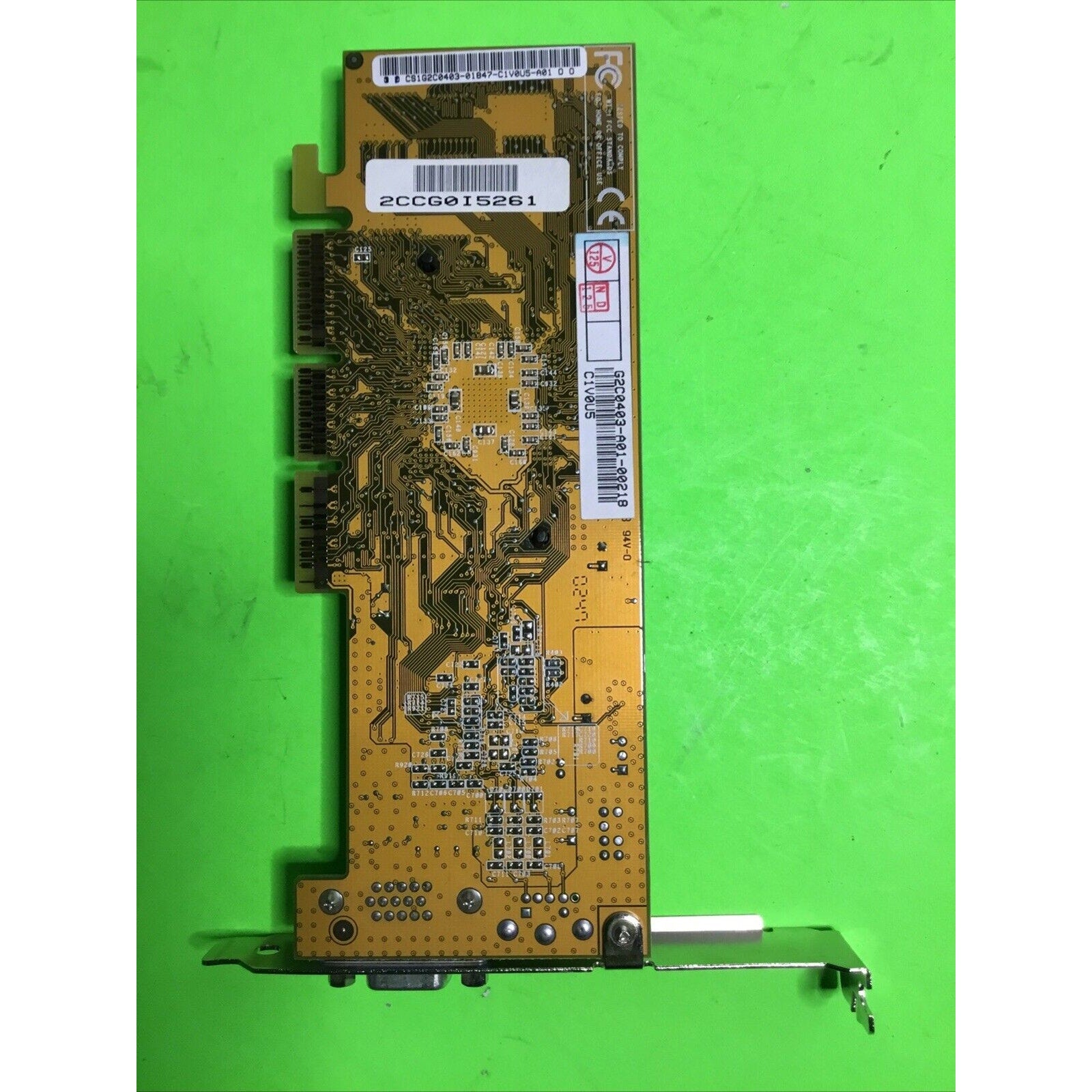 VINTAGE V7100M-LP/32M(T) NVIDIA GEFORCE2 MX200 MAGIC PURE 32 MB AGP VGA MXB185