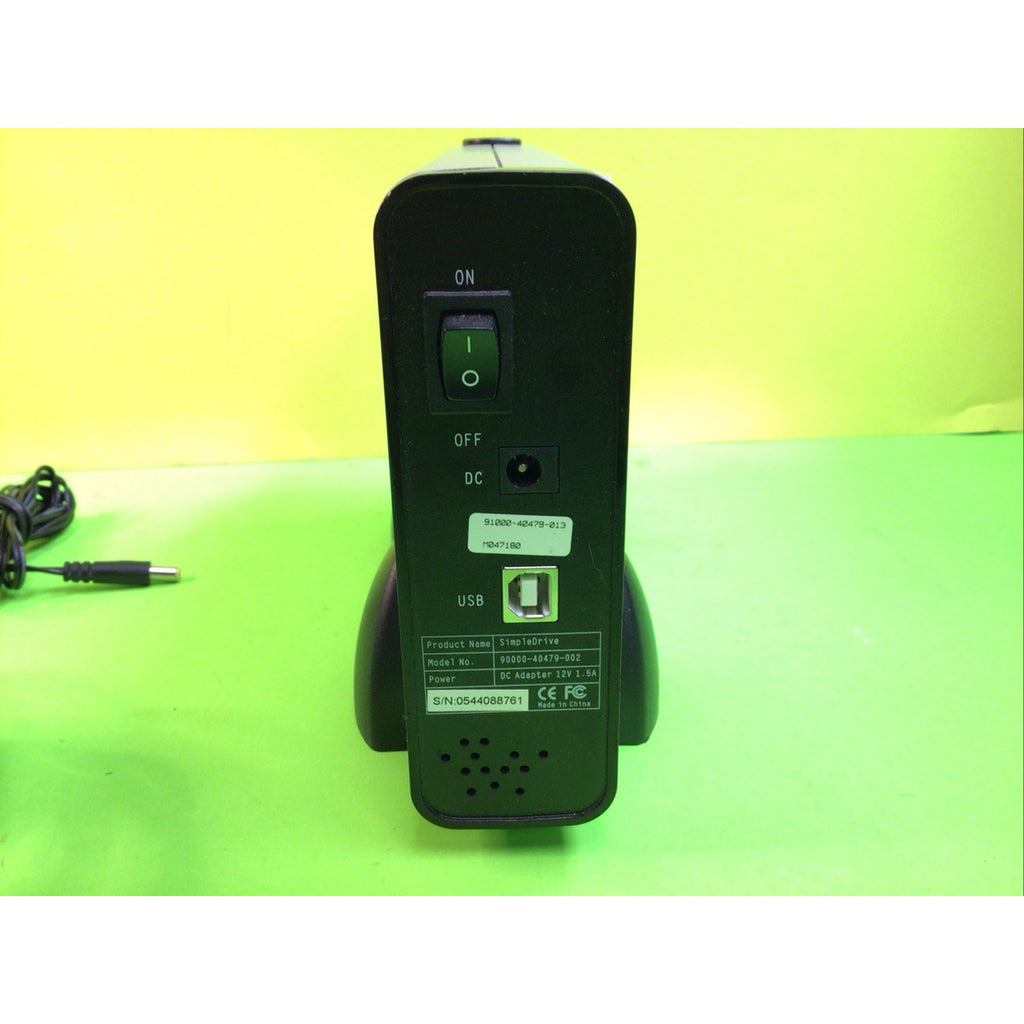 SimpleTech SimpleDrive External Hard Drive 150GB 90000-40479-002 USB Power Cords