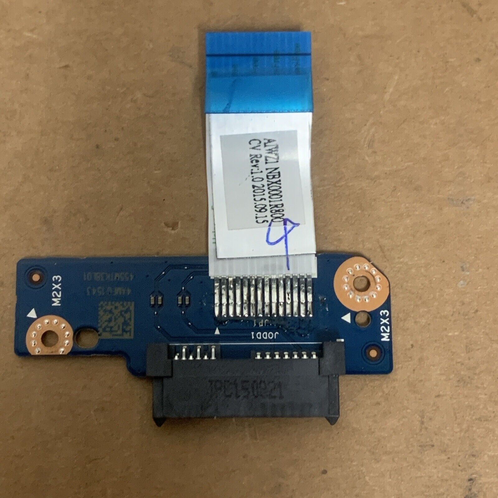 Genuine Lenovo ideapad 500-15ACZ SATA DVD connector board with cable LS-C283P