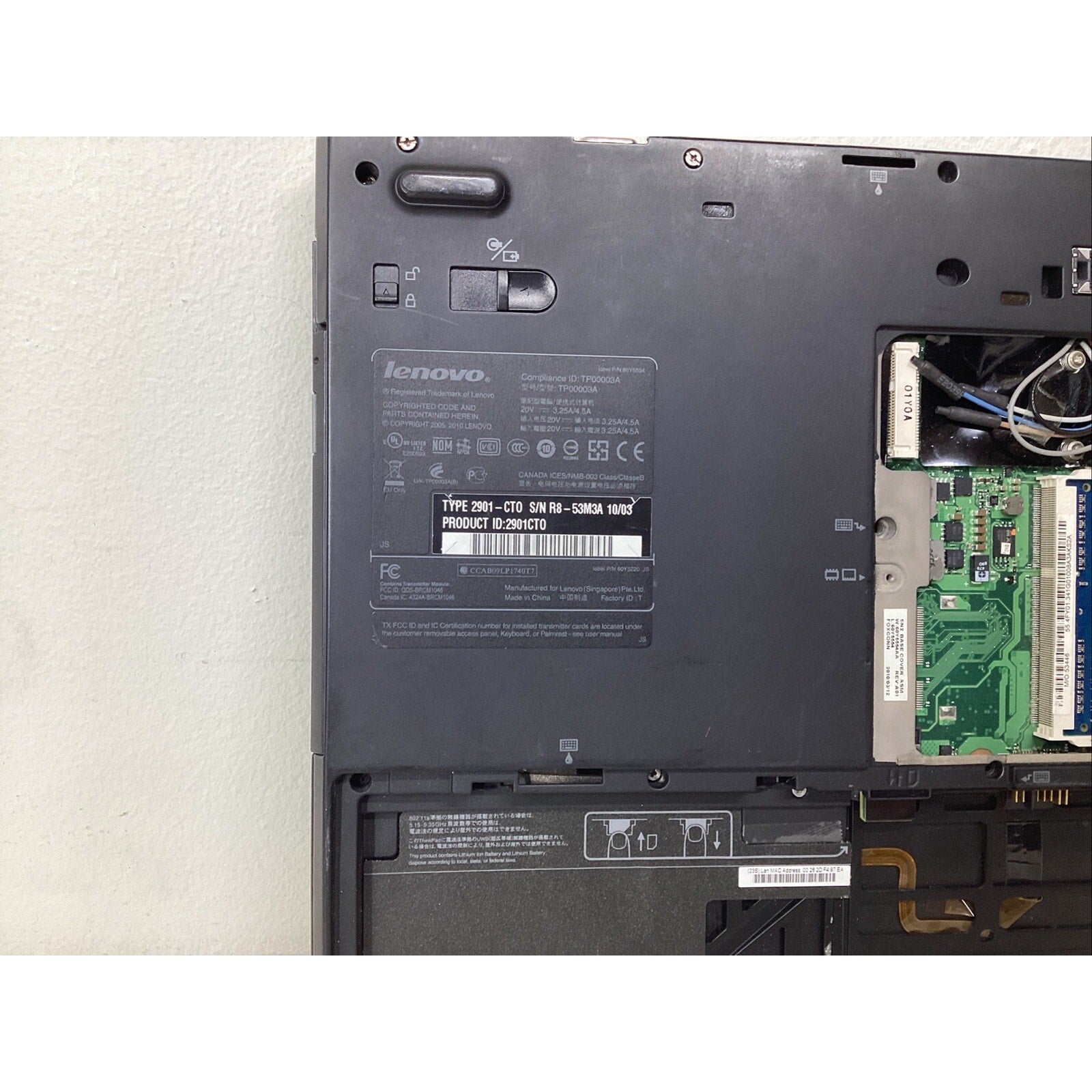 Lenovo ThinkPad T410S 14" Laptop 2901-CTO Intel Core i5 vPro 4GB RAM - For Parts