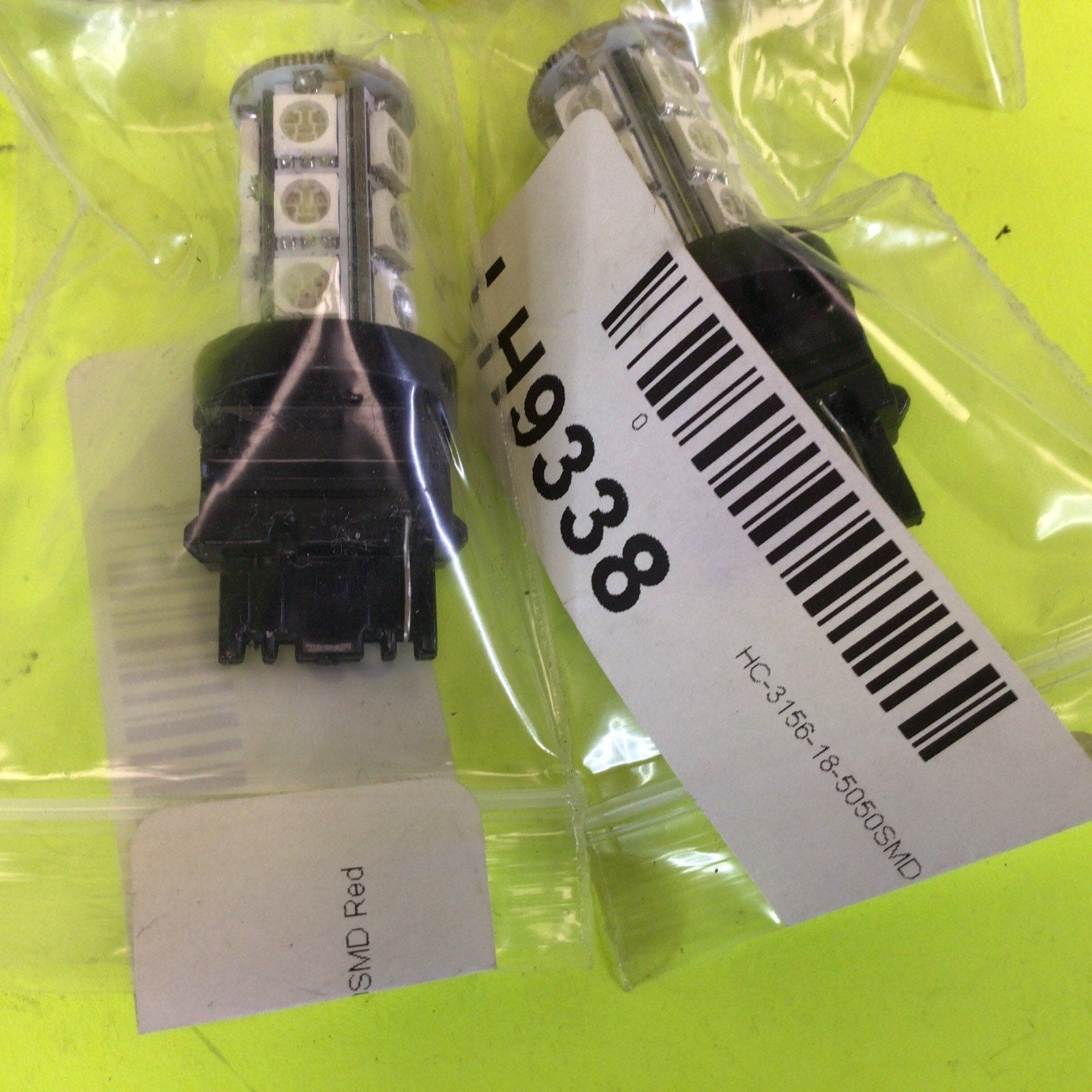 6 Pack of HC-3156-18-5050SMD Red LED Bulbs