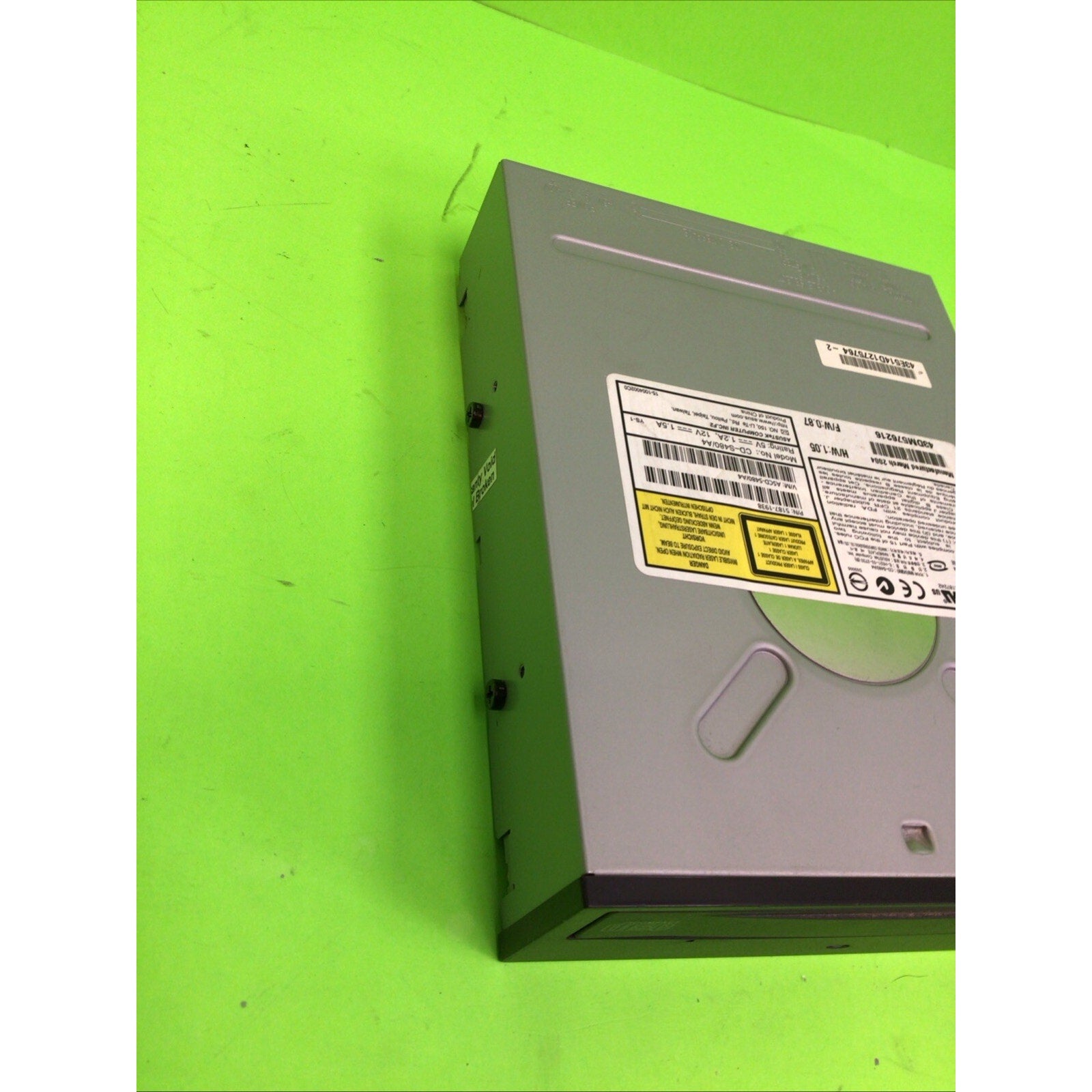 HP 5187-1938 ASUSTEK CD-S480/A4 CD-ROM IDE DRIVE