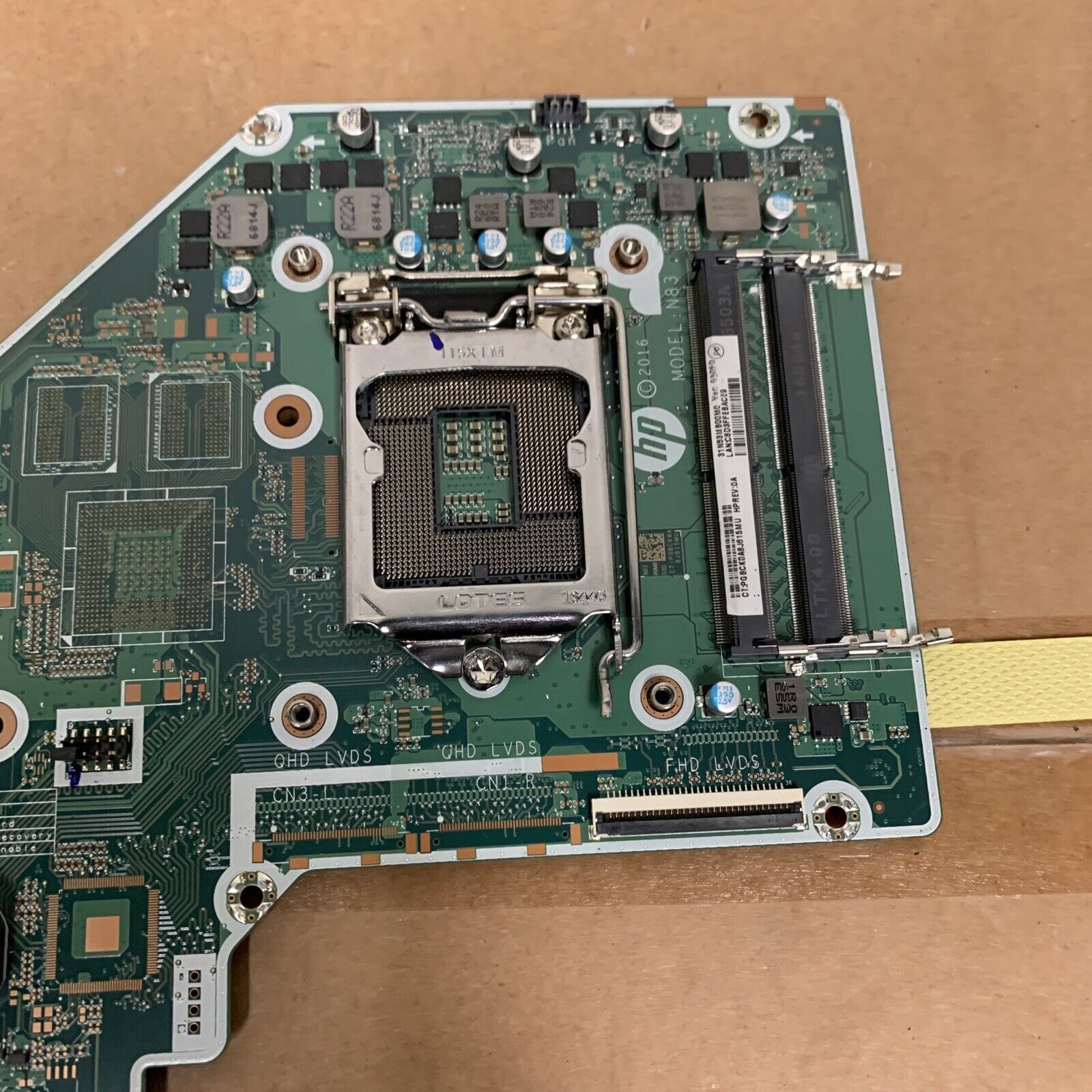 HP 24-A010 24-B 27-A Motherboard 908382-004/908382-604 - BAD USB Port - READ