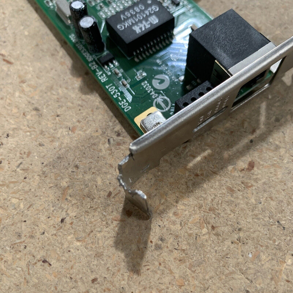 D-Link DGE-530T Gigabit Rj45 PCI Network Adapter - Low Profile - Damaged Bracket