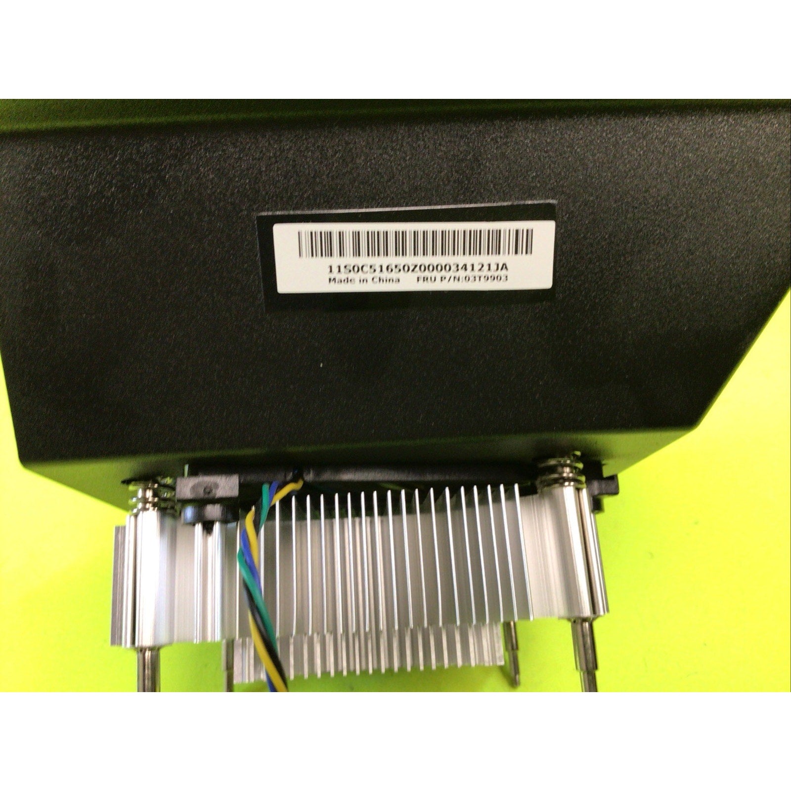 Lenovo ThinkCentre M83 Desktop Cooling Fan Shroud and Heatsink Assembly 03T7235