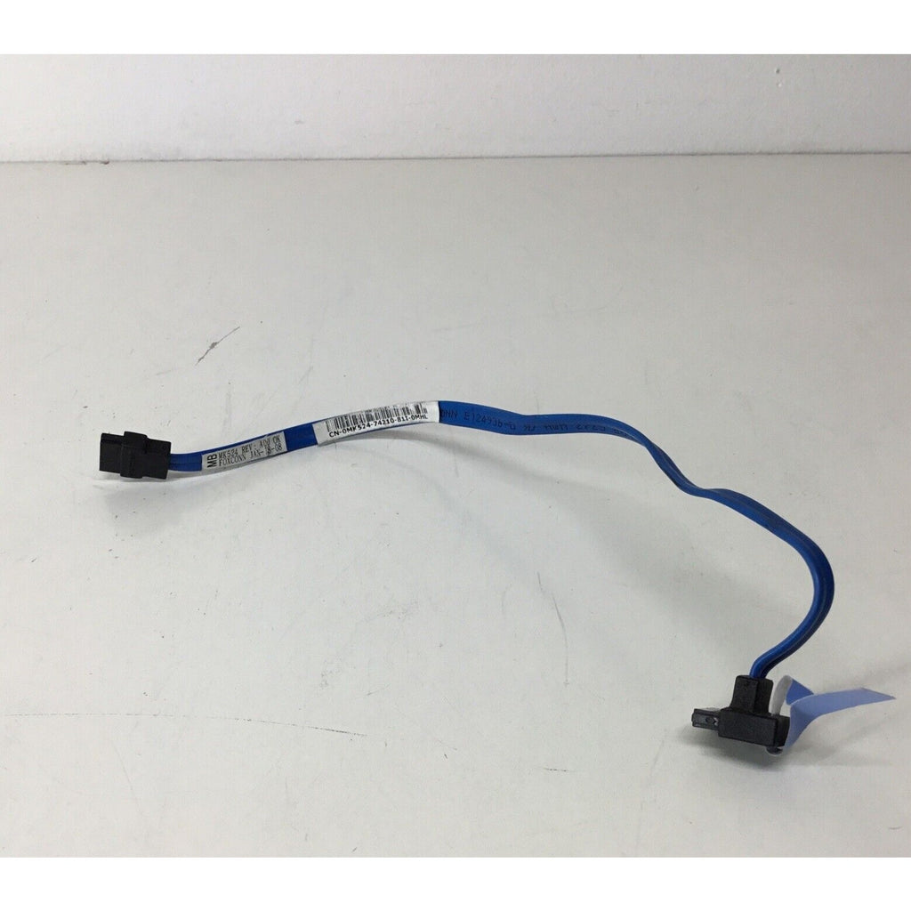 Lot Of 3 - Dell 11" SATA Hard Drive Data Cable Right Angle - Blue MK524 0MK524