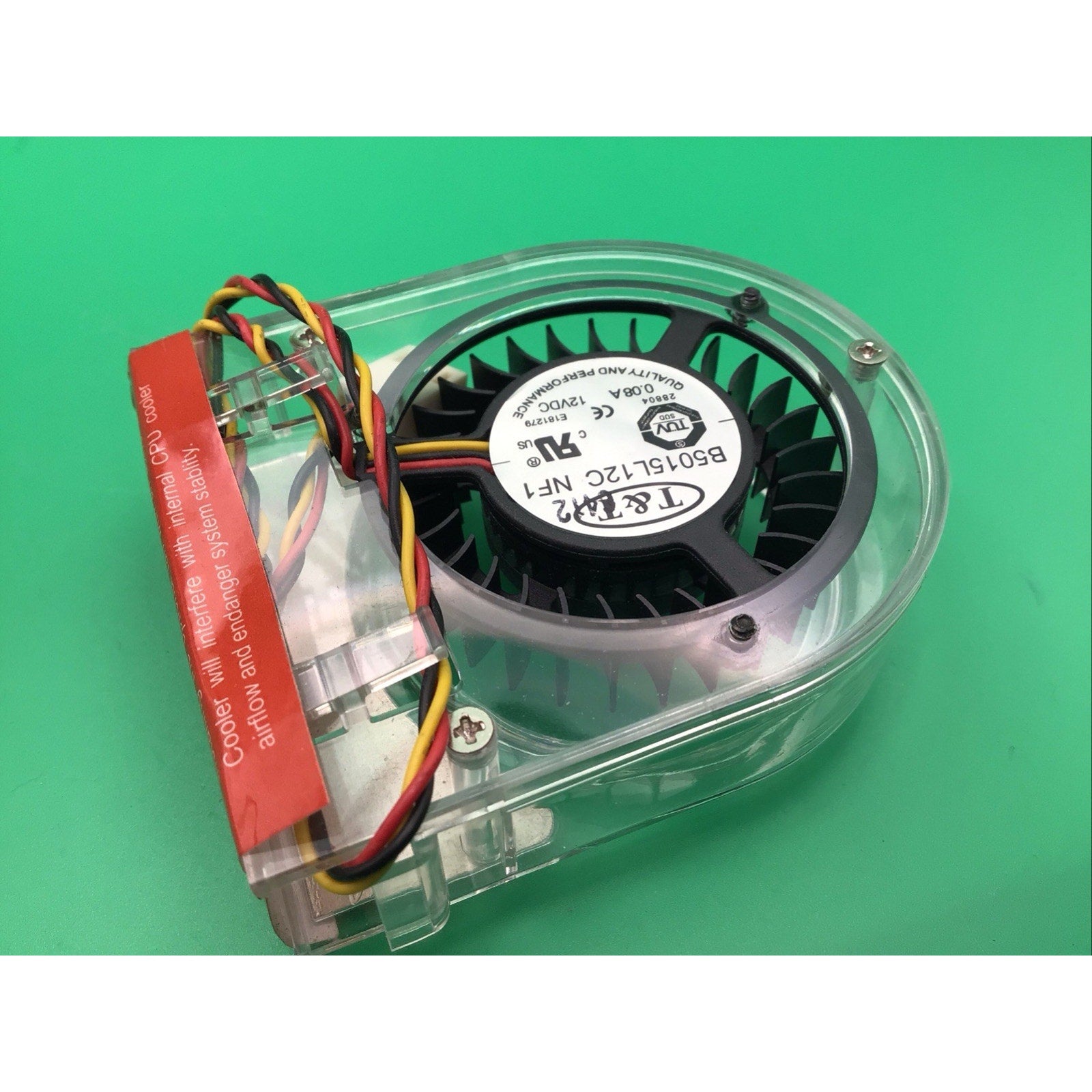 ASUS P5W P5B A8N P5N P5Q motherboard cooling fan T&T B5015L12C NF1 12V 3-Pin