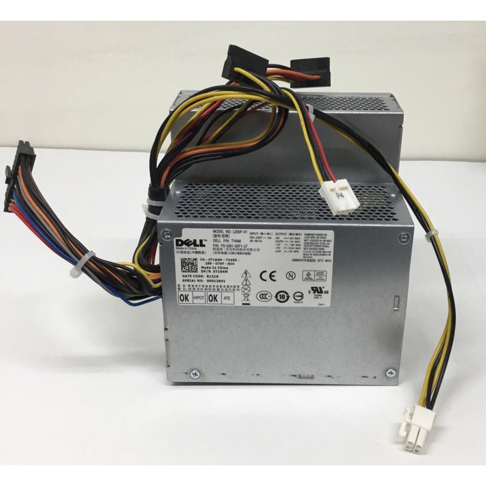 DELL OptiPlex 580 760 780 Desktop Computer Form Factor 255W power supply T164M