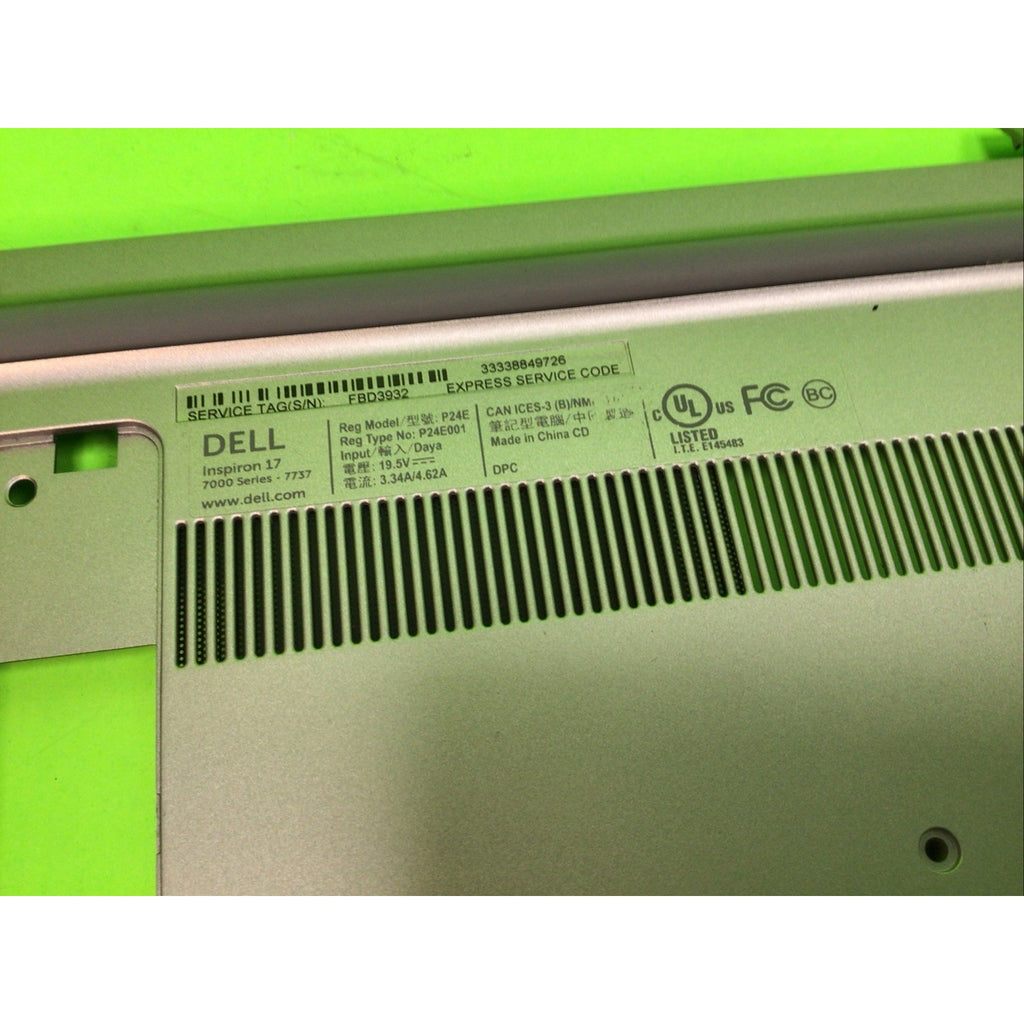 Dell Inspiron 17 7737 Bottom Base Case Assembly Chassis Cover 07YFPF