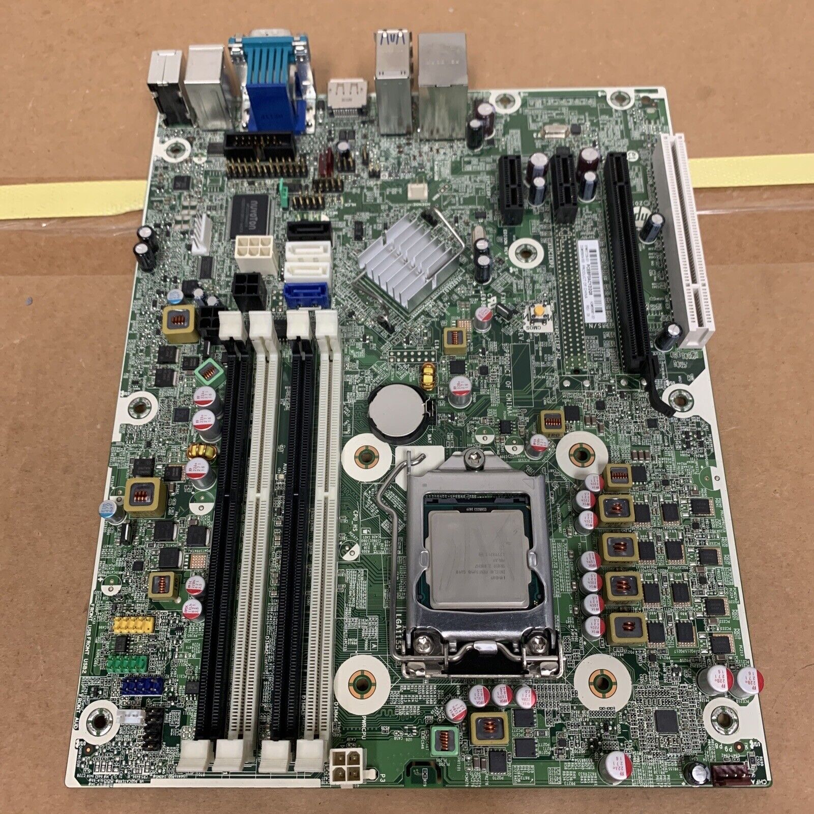 HP Pro 6300 SFF Desktop Motherboard 656934-001 657239-001 With Intel G640 CPU