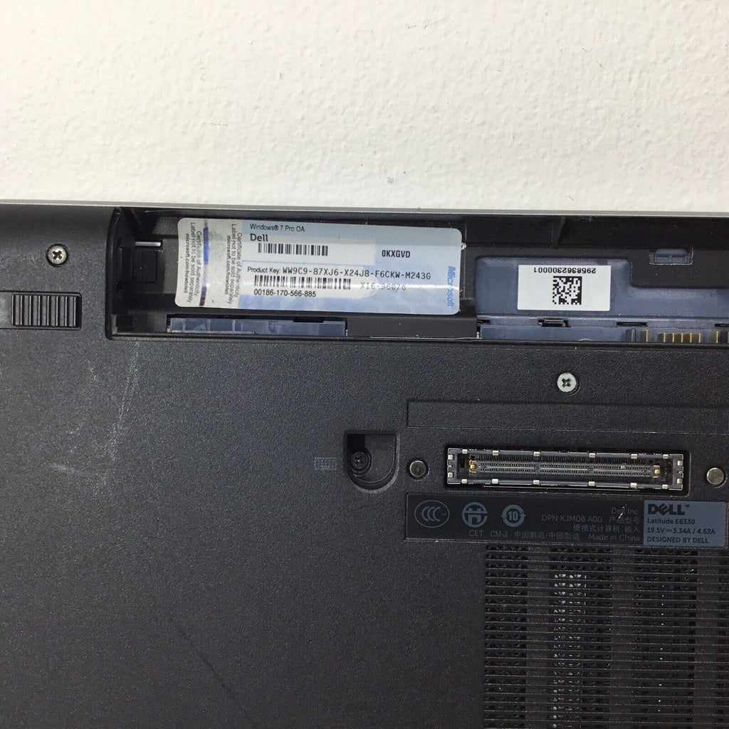 Dell Latitude E6330 Intel Core i5-3320 2.60GHz 8GB RAM - For Parts