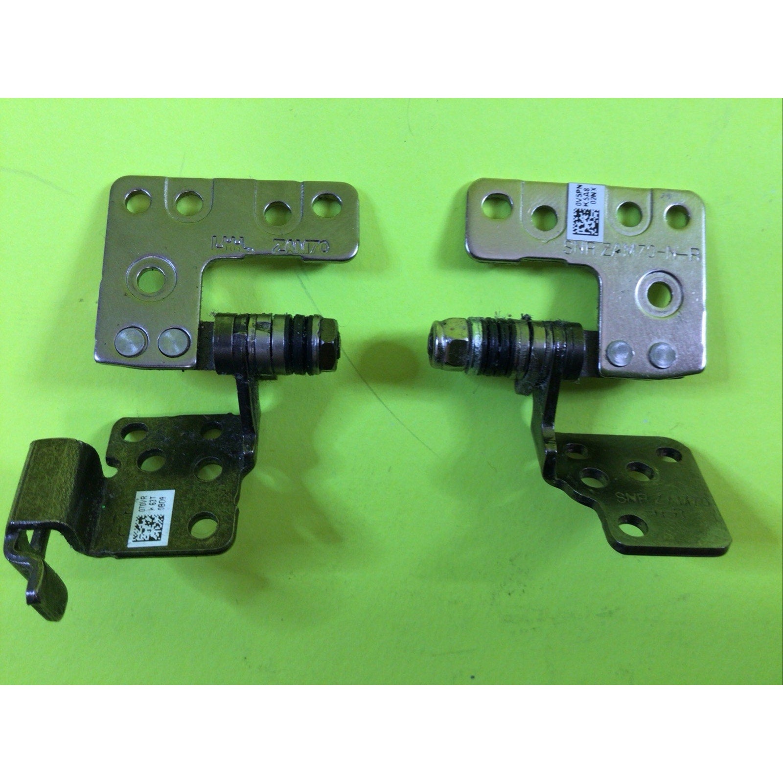 Dell Latitude 14” E5450 Left and Right LCD Hinge Set 070VR 0V5PN